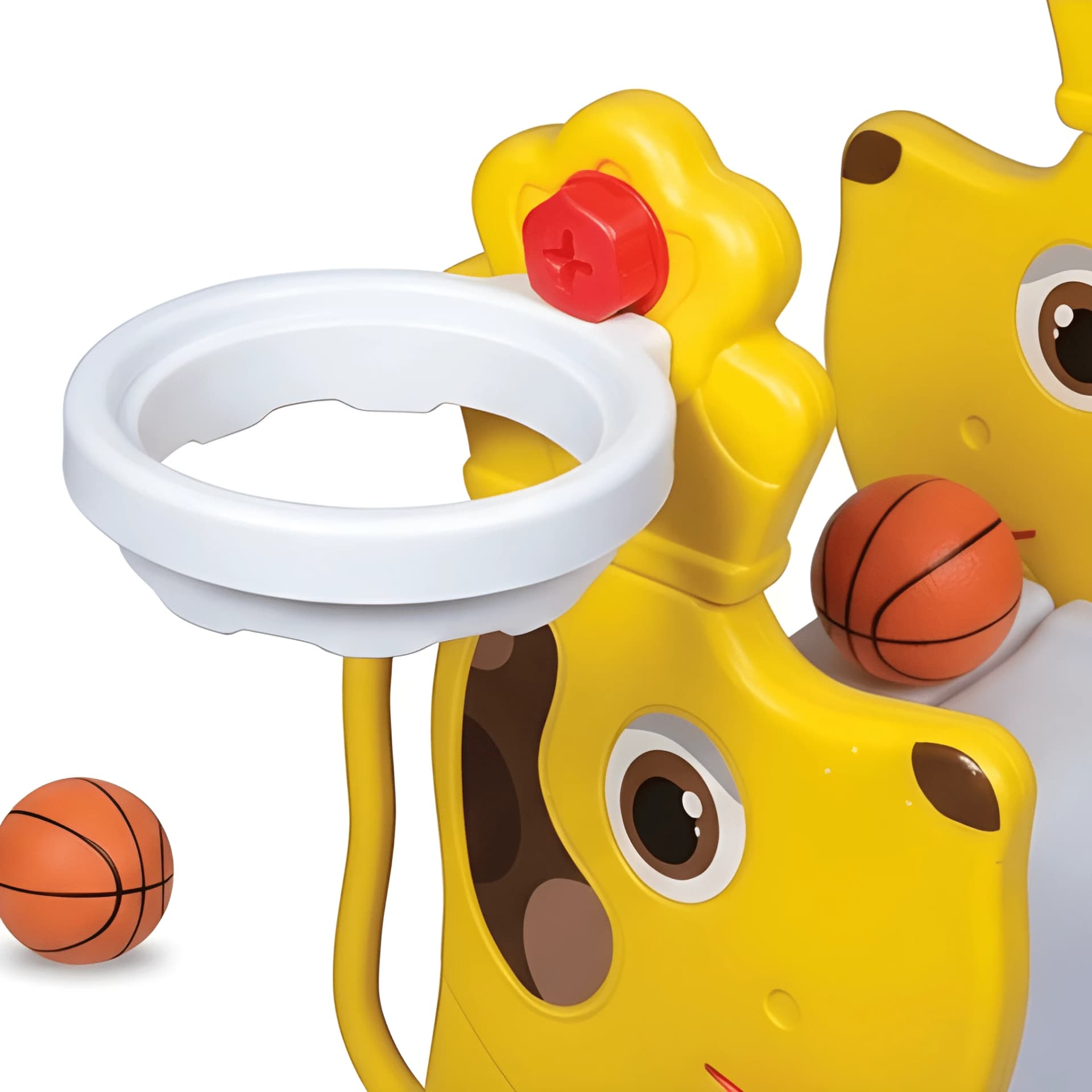 Dog Slide for Kids with Basketball Hoop – 2-Step Indoor & Outdoor Play Set – view 5