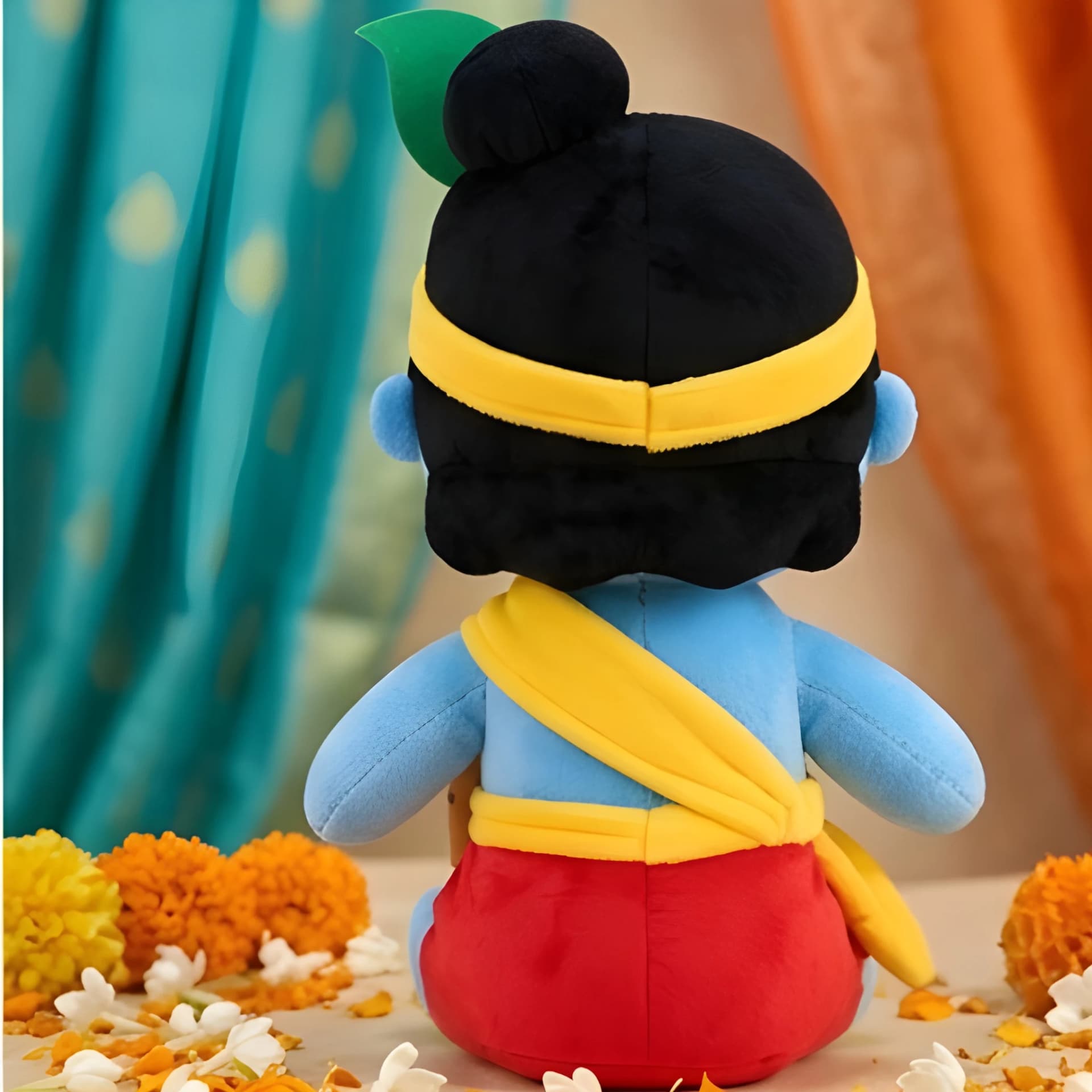 Bal Gopal Soft Toy with Murli – Kanha Ji Plush Doll | 14 Inch – krishna doll for kids