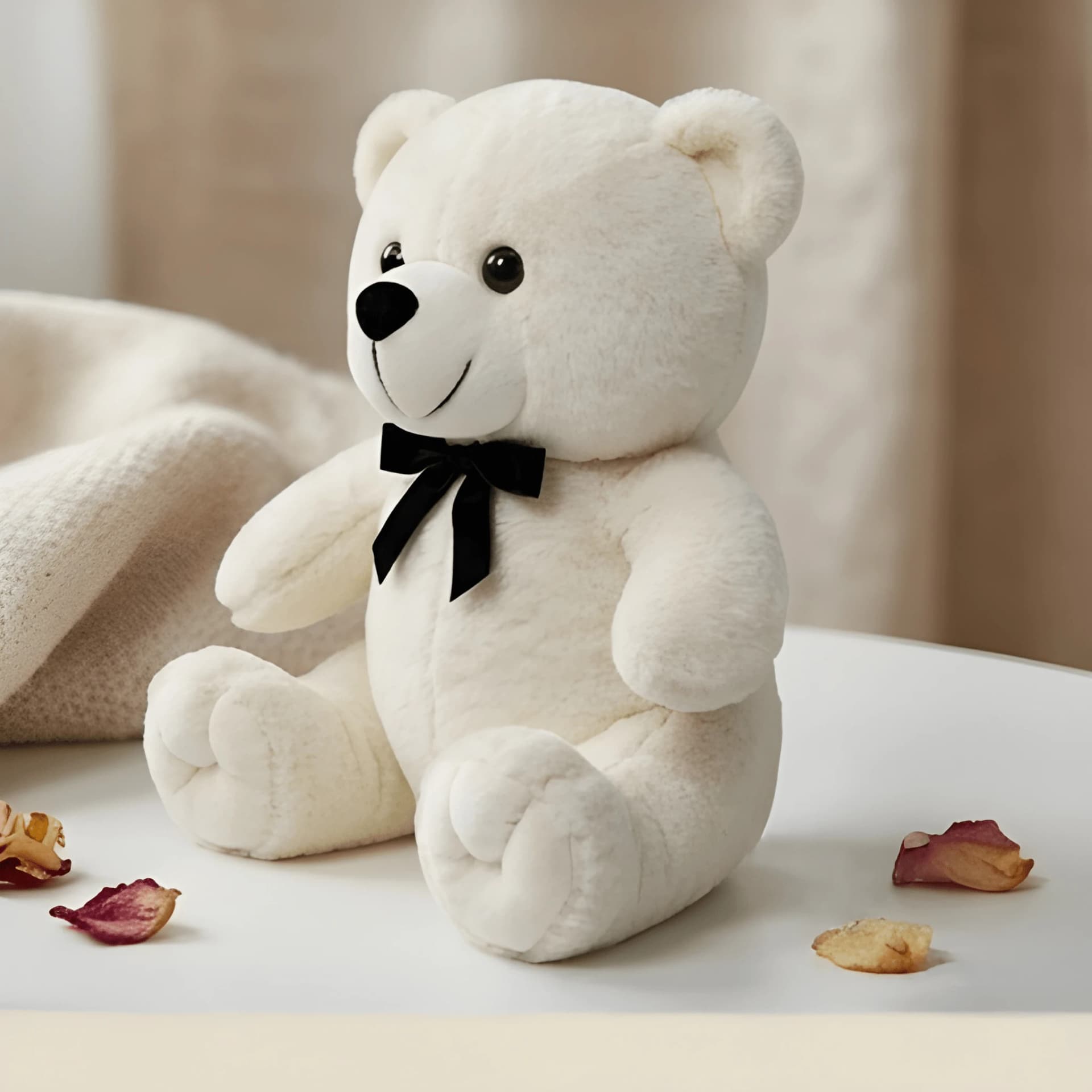 Classic Teddy Bear Soft Toy – Available in Pink & Cream – teddy bear stuffed toy