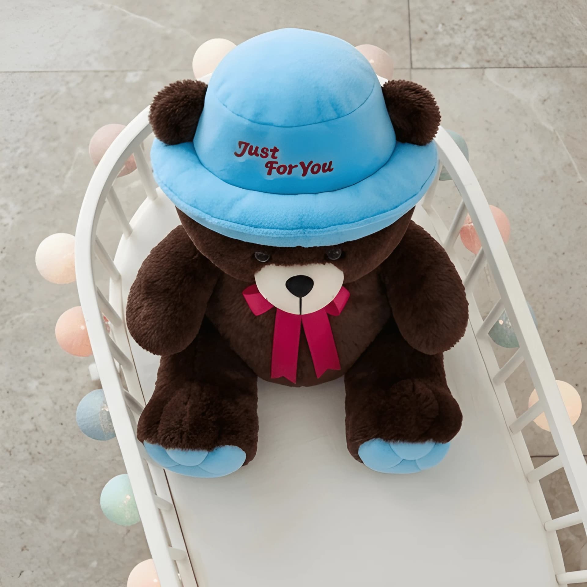 Large Brown Teddy Bear Soft Toy – 21 Inch Plush Bear – plush teddy bear