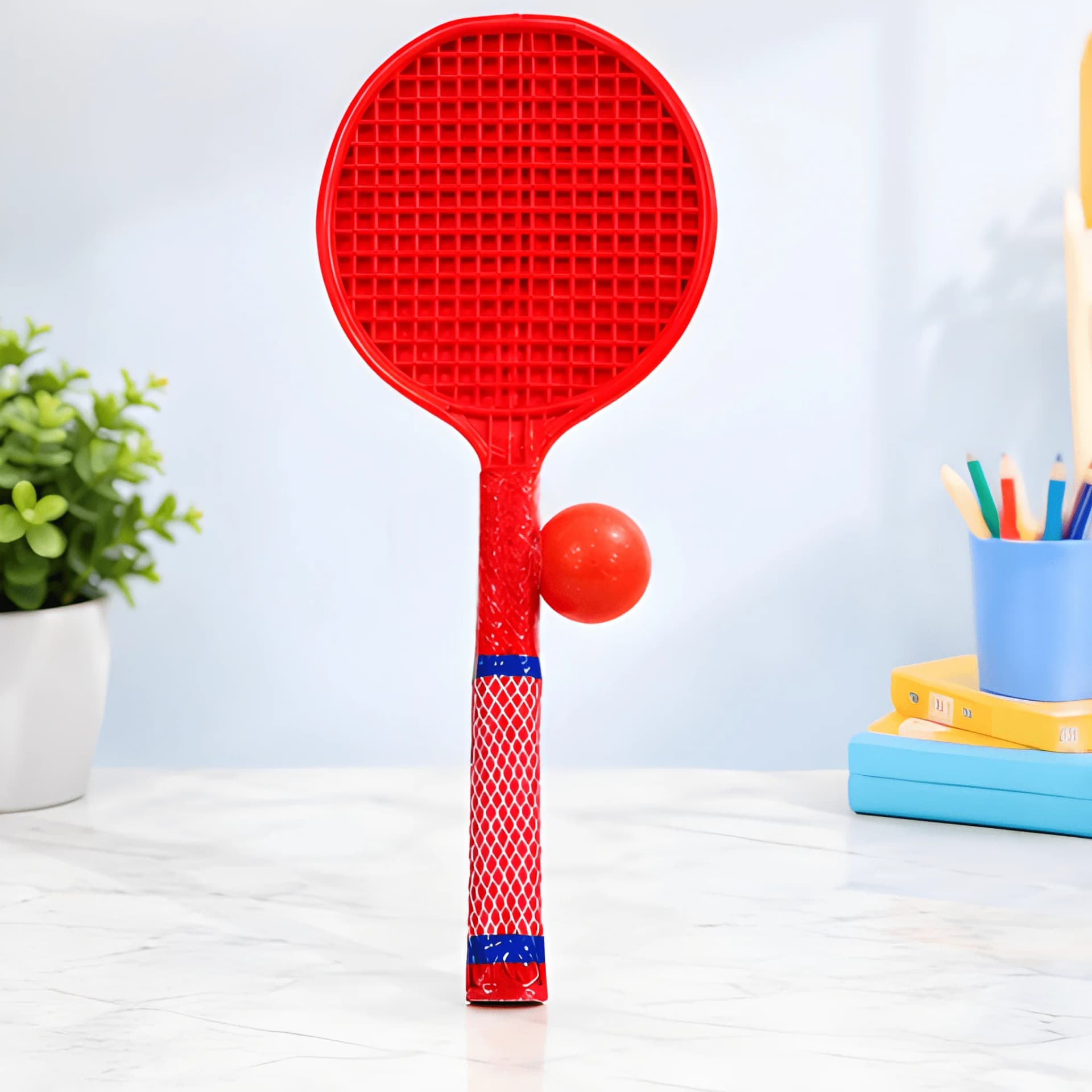 Kids Tennis Racket with Ball – Fun Outdoor Sports Game – view 4