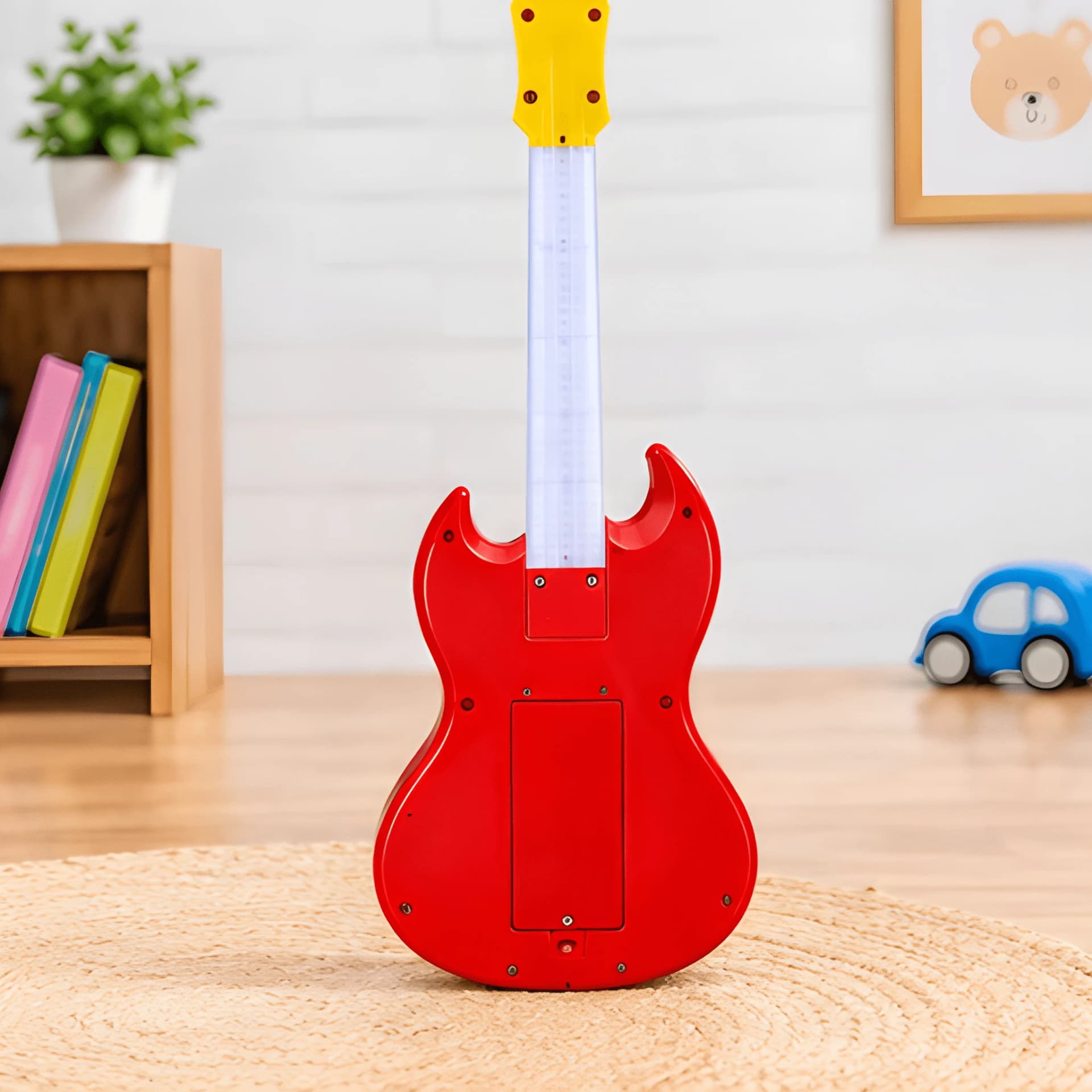Music Guitar Toy – Battery Operated Musical Toy for Kids – pretend guitar for kids