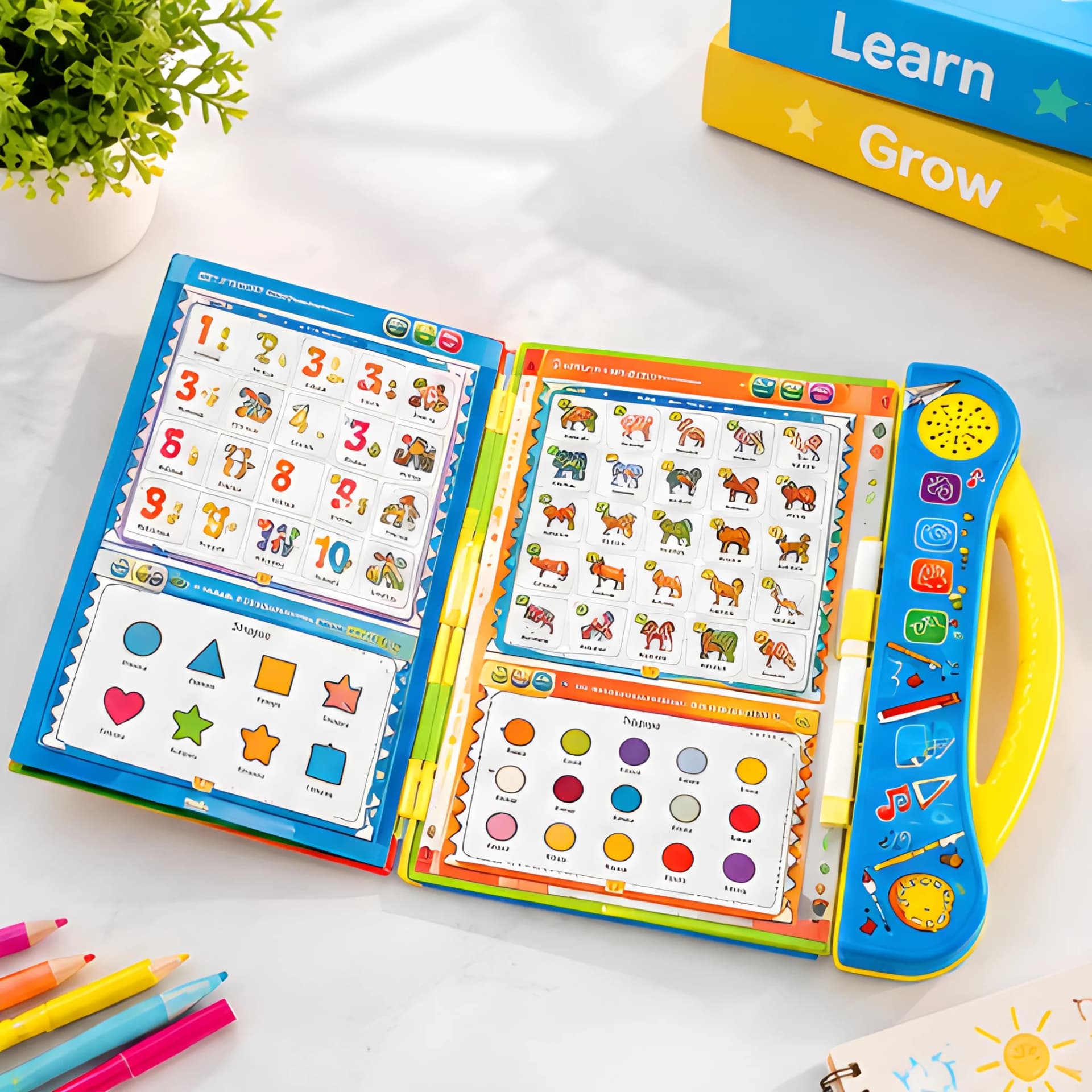 Intelligence Book for Kids – Interactive Learning Book with Music & Phonics – view 2
