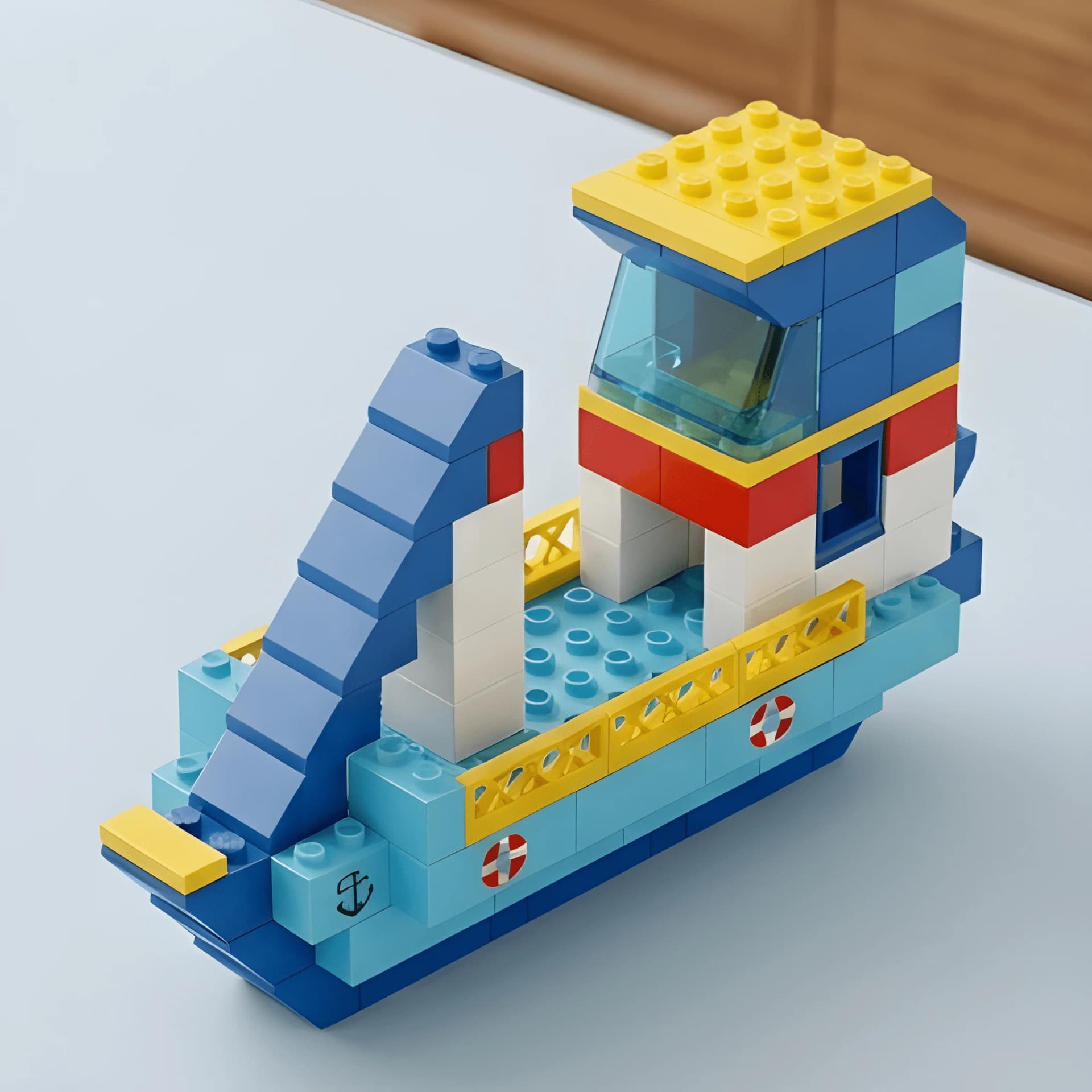 Boat Blocks Set – Build Your Own Boat Construction Toy