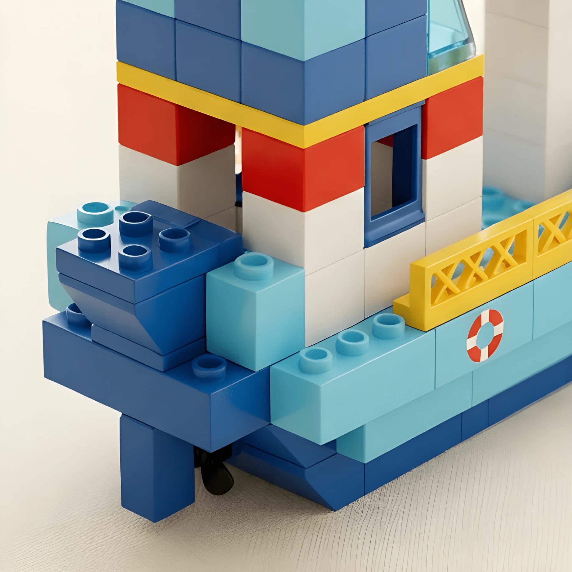 Boat Blocks Set – Build Your Own Boat Construction Toy – boat building blocks