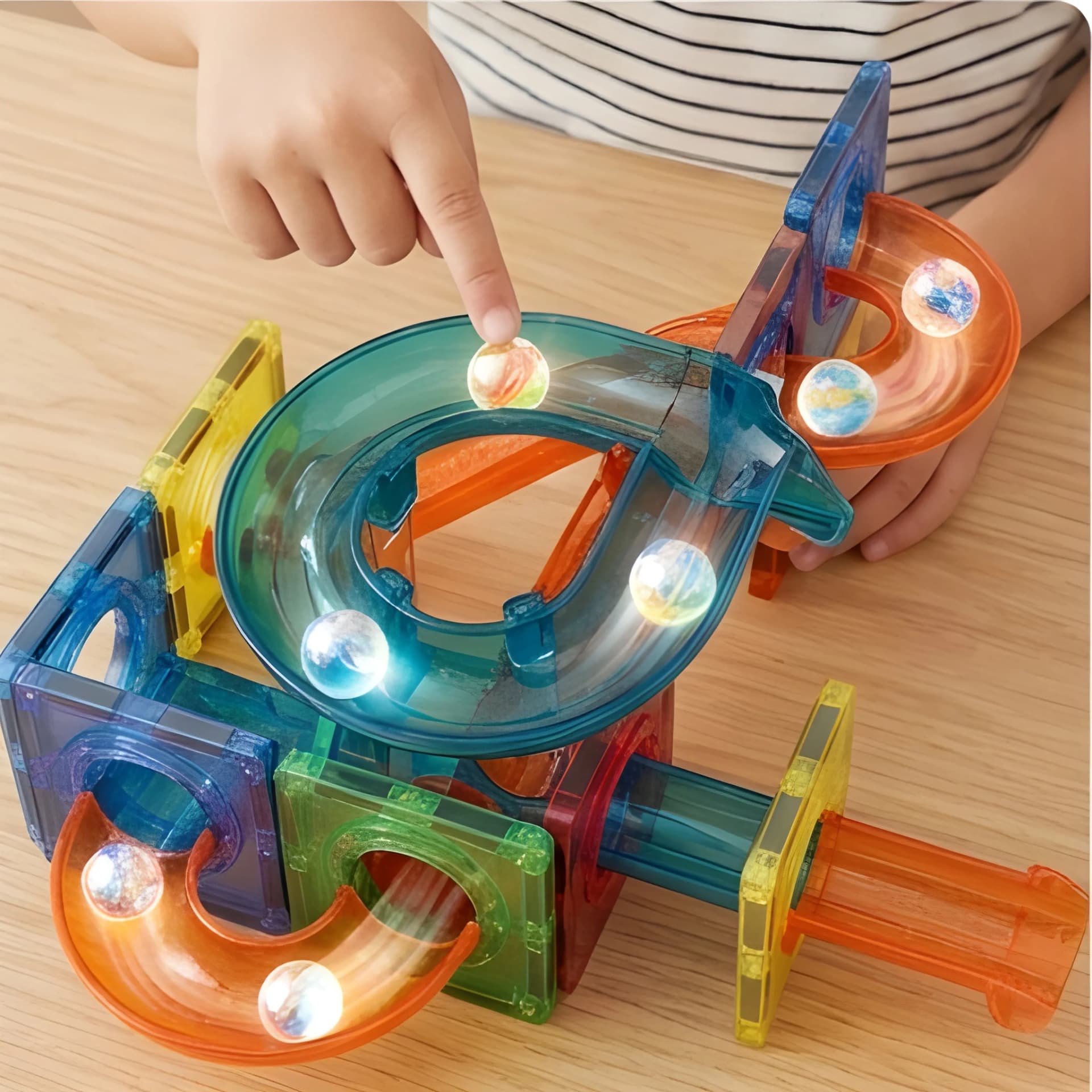 Magnetic Blocks – Light-Up 3D Building Set for Kids – magnetic building blocks