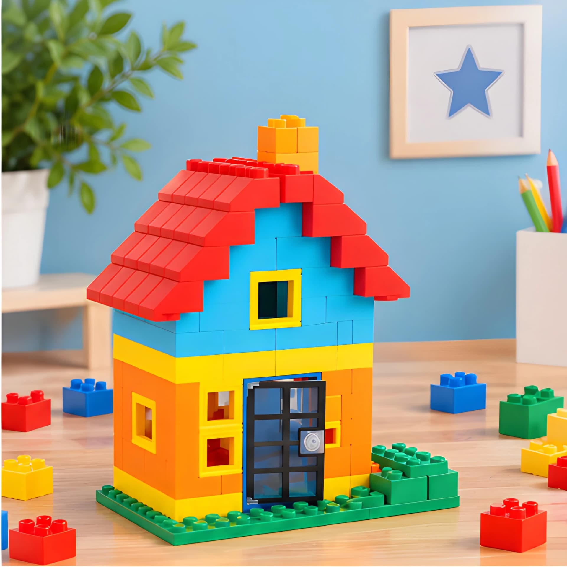 Town House – Creative House Building Toy for Kids