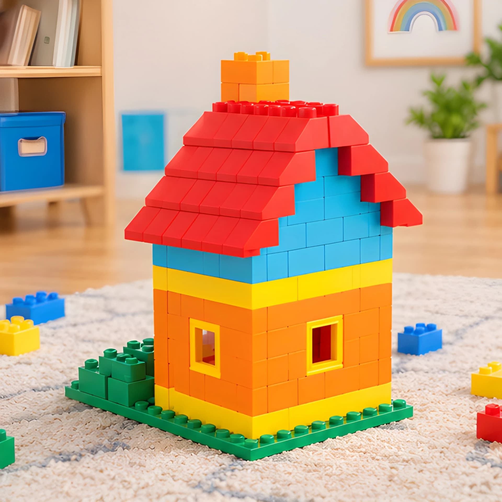 Town House – Creative House Building Toy for Kids – town house toy