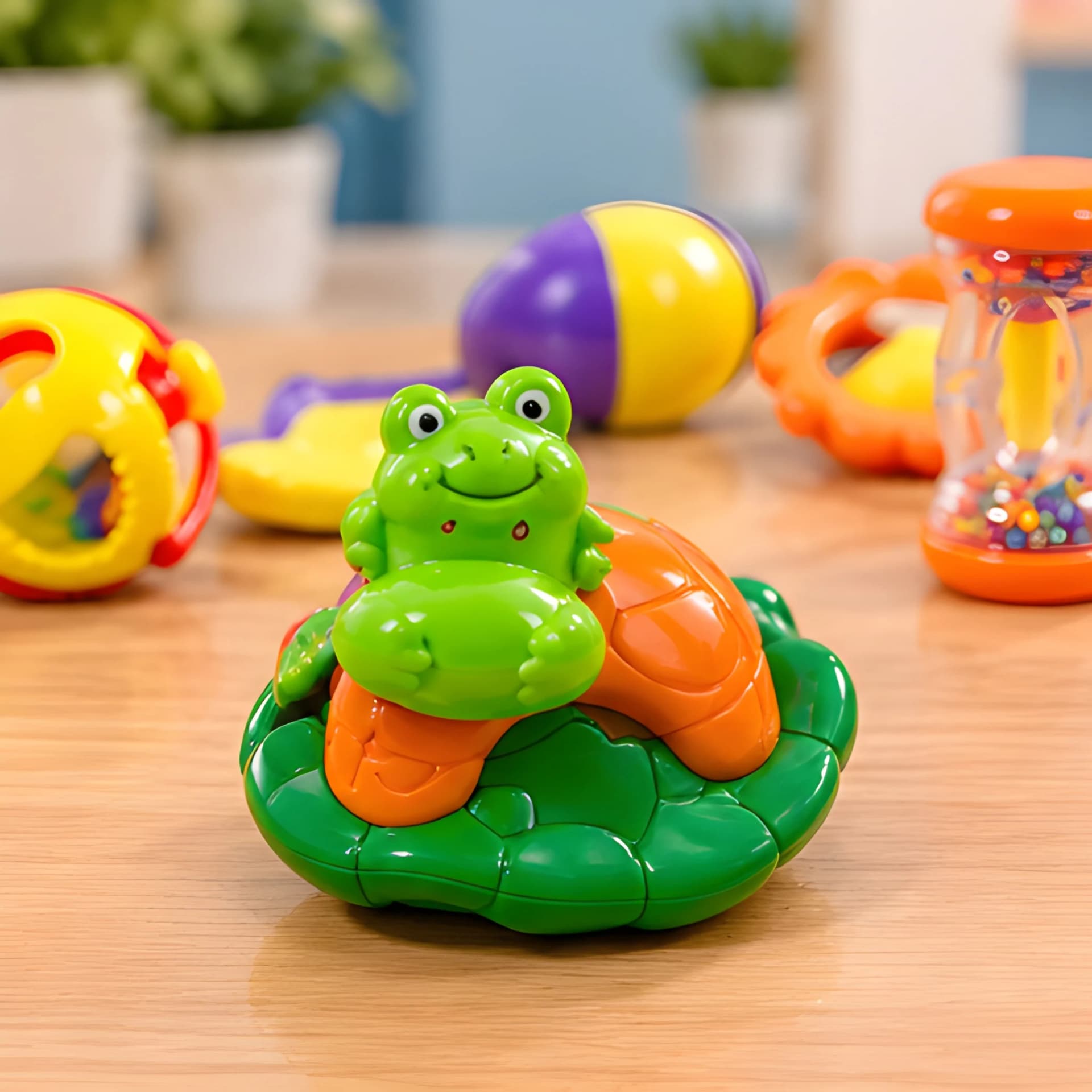 Baby Rattle Set – 7-Piece Infant Toy Collection for Newborns – rattle toys for babies