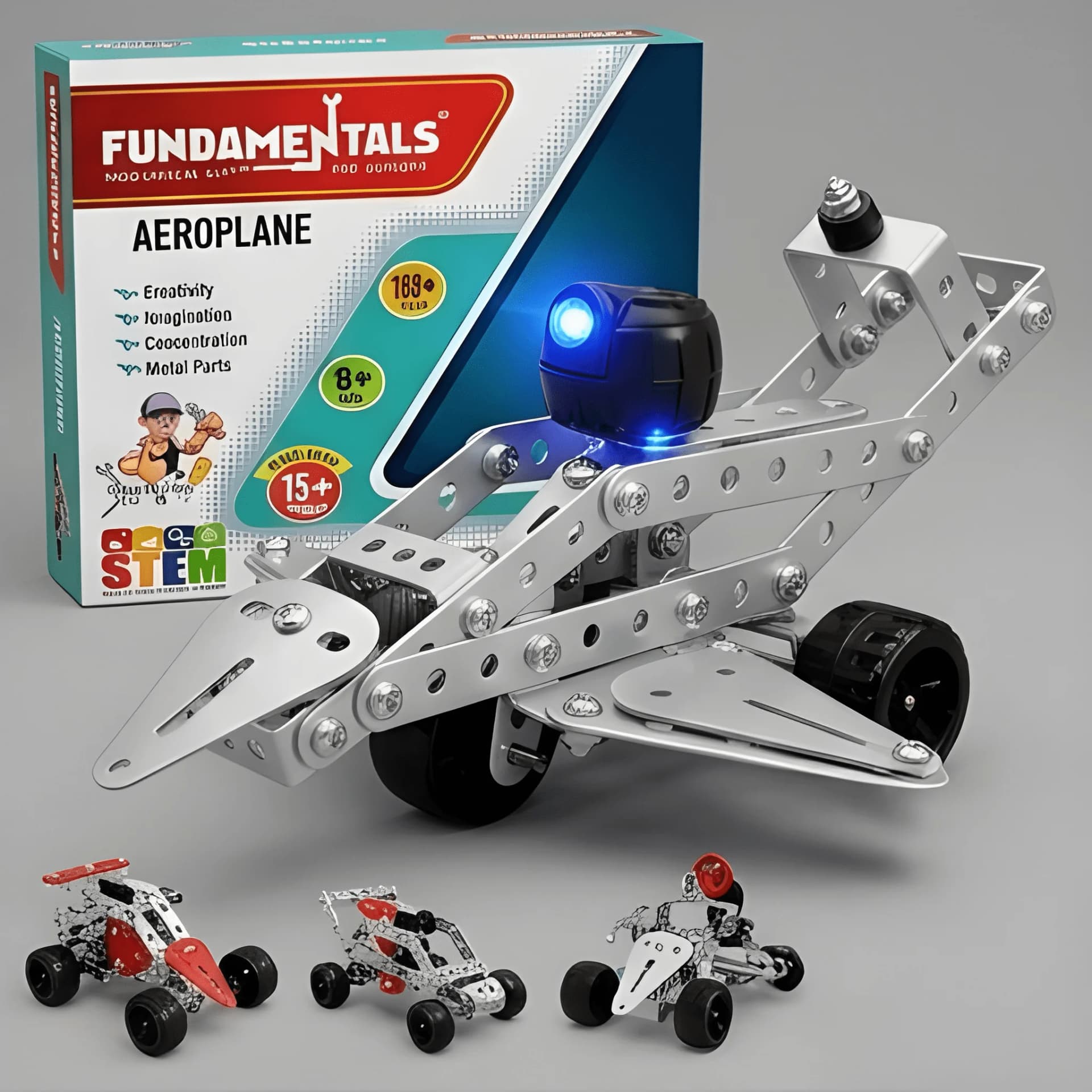 Build Your Own Airplane – DIY Aircraft STEM Building Kit for Kids – aircraft stem kit