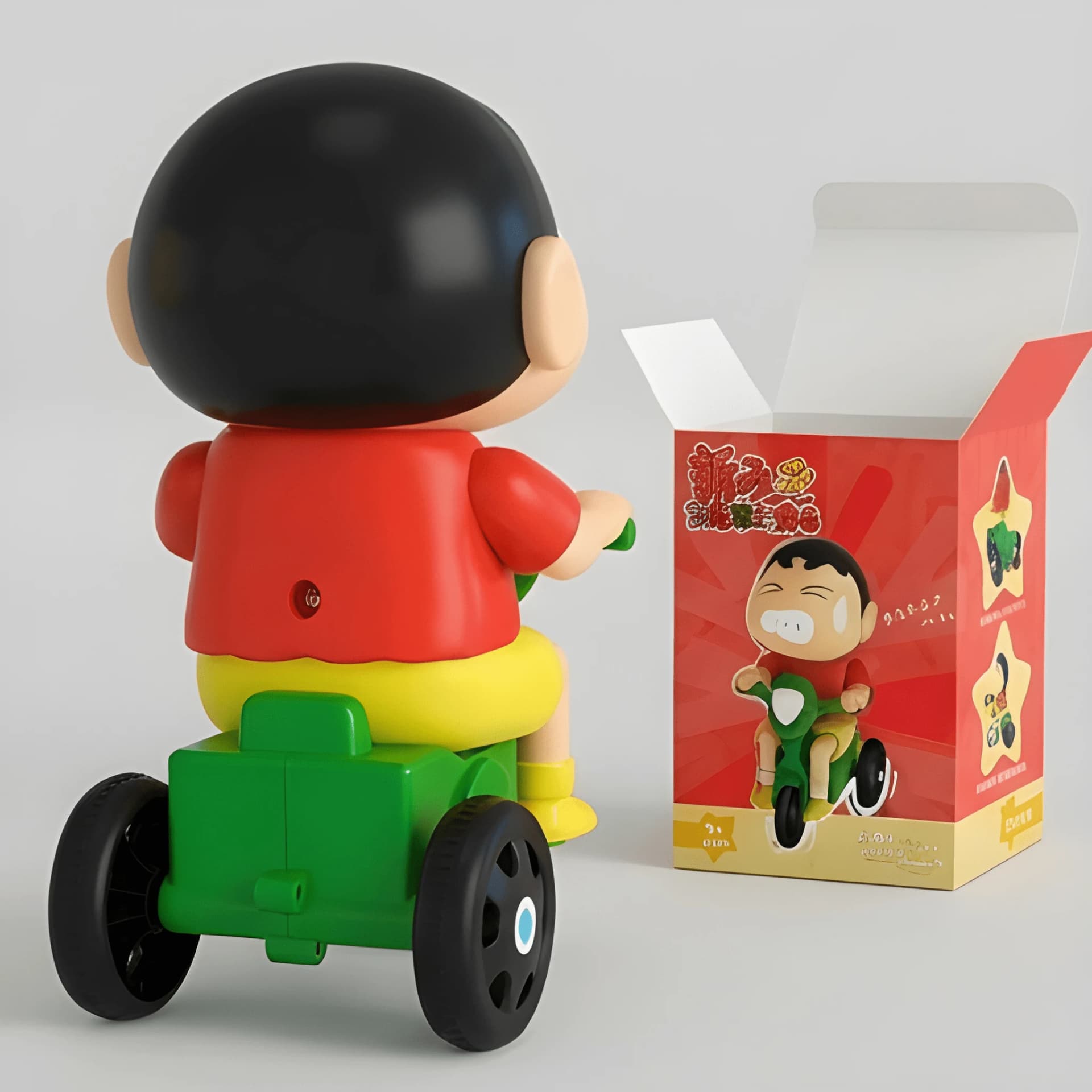 Shinchan 3 Wheel Cycle Toy – Cartoon Character Rider for Kids – cartoon character toy