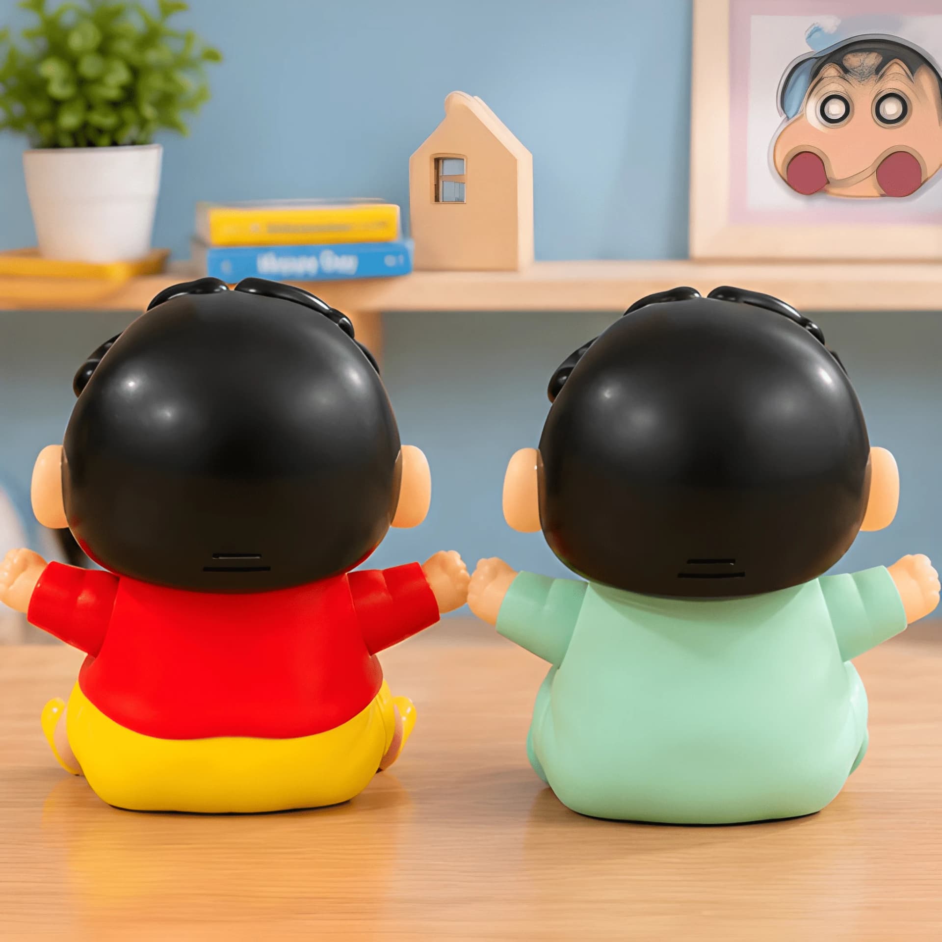 Shinchan Character Toy – Jumping Cartoon Figure for Kids – shinchan toy shinchan toy for kids d