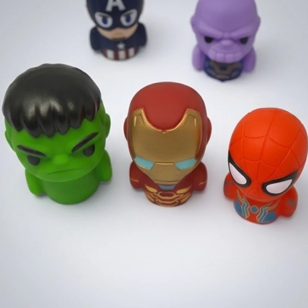 Superhero Mini Figures Set – Action Character Toys for Kids – mini superhero toys