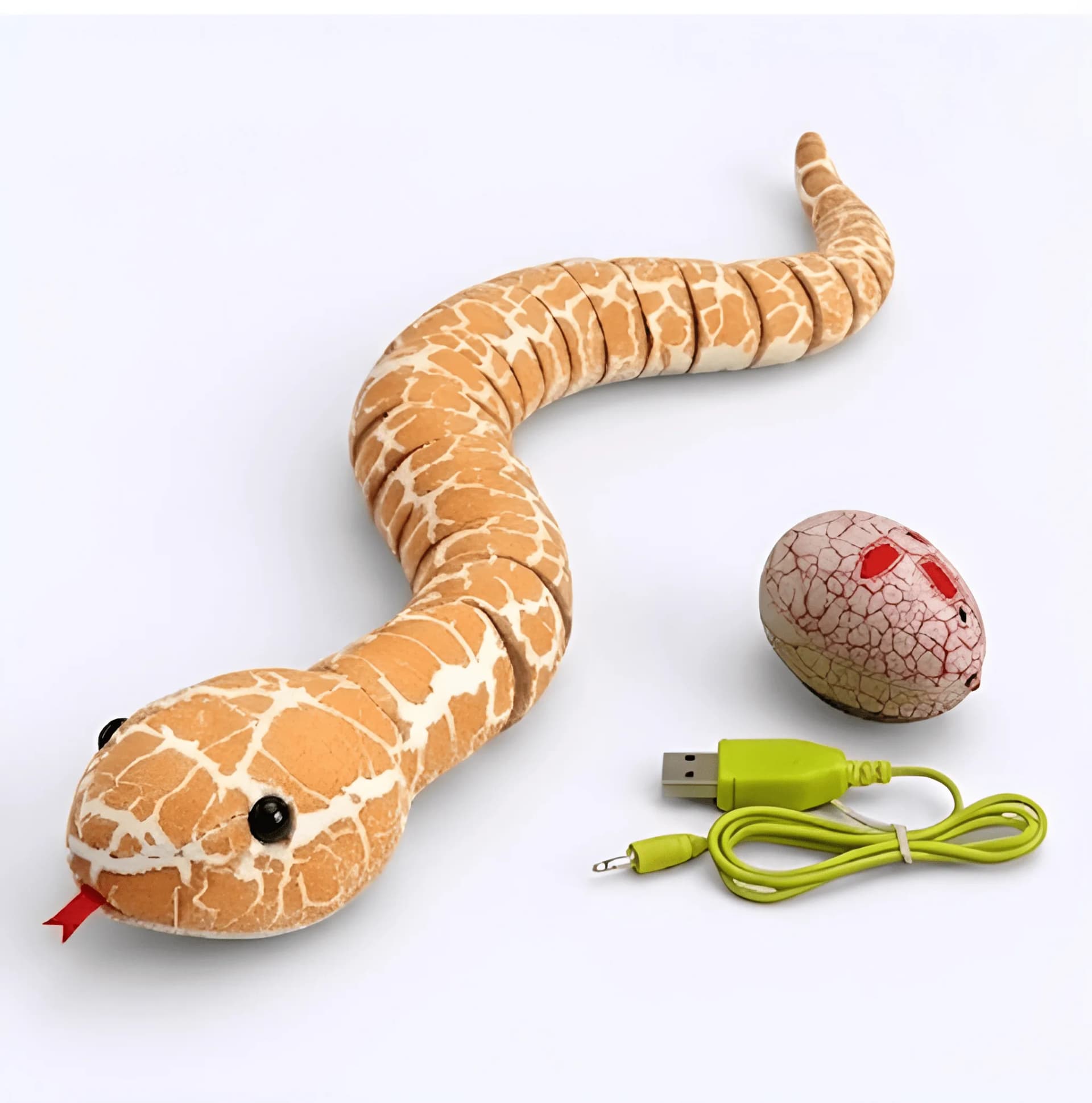 Remote Control Snake Toy – Moving Reptile for Kids – moving snake toy