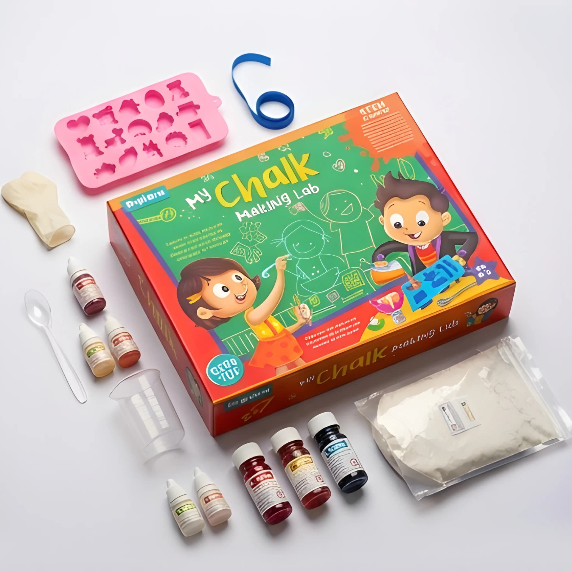 DIY Chalk Making Kit for Kids – STEM Learning Activity Set