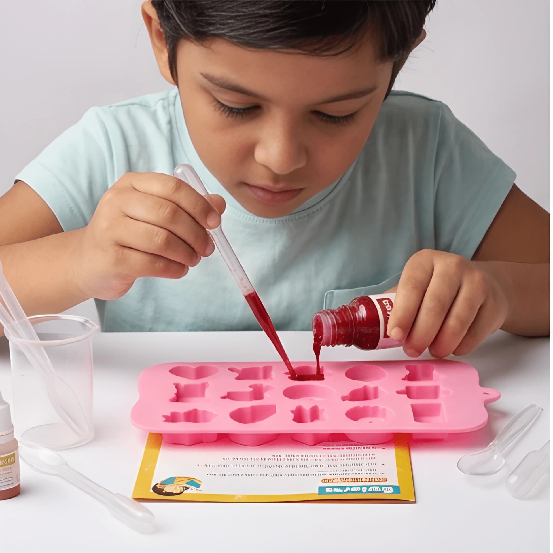 DIY Chalk Making Kit for Kids – STEM Learning Activity Set – chalk making activity