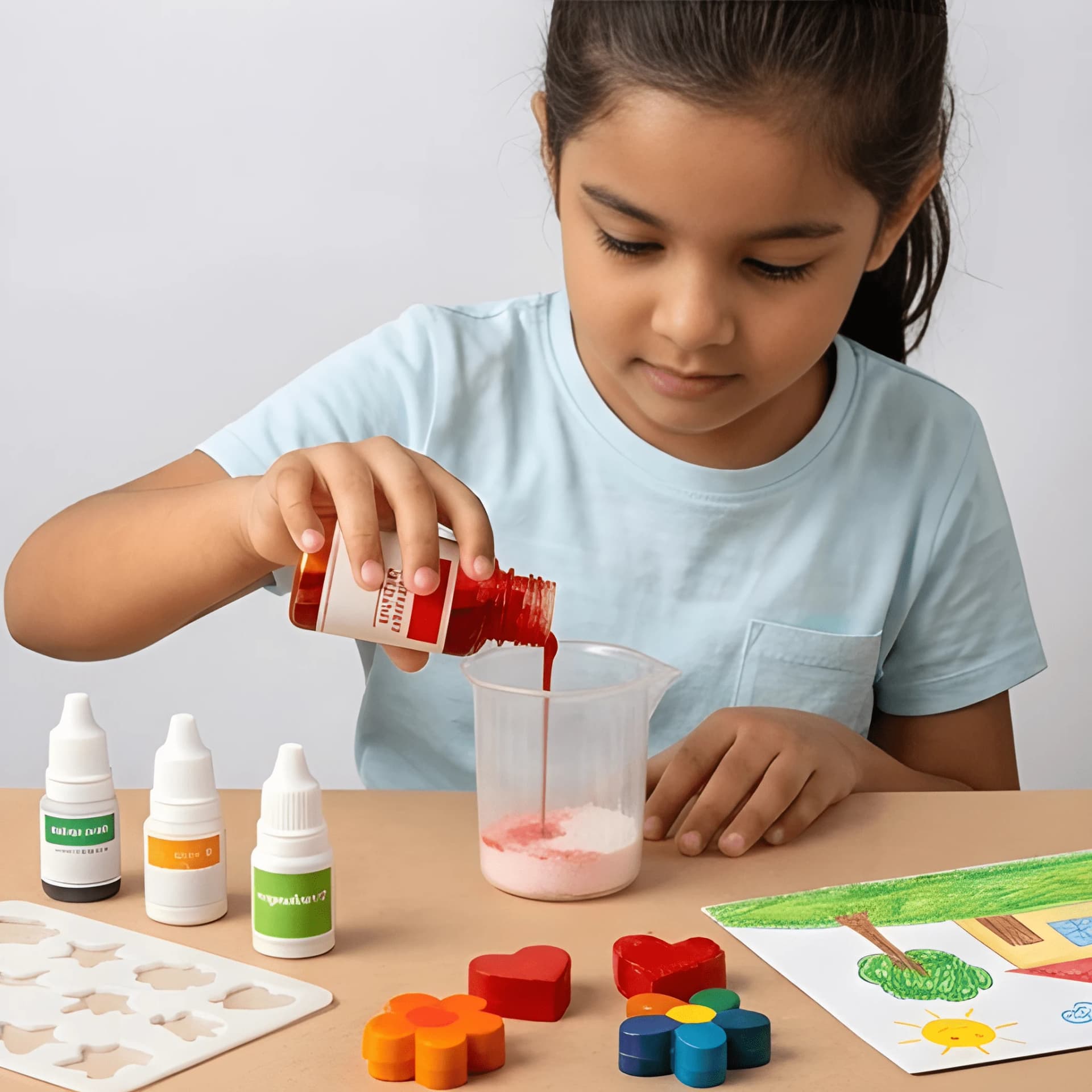 Make Your Own Crayon Kit – Colour Mixing Activity for Kids – crayon making kit