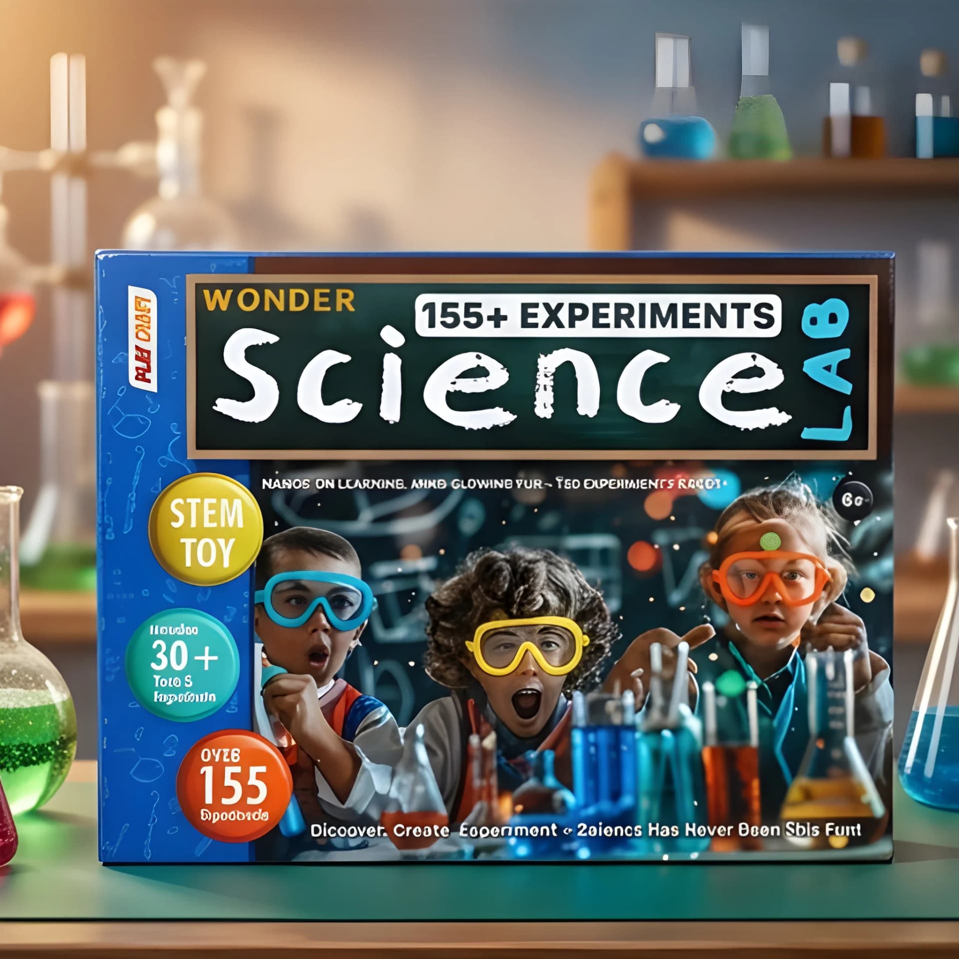 Science Experiments Kit – STEM Discovery Set for Kids