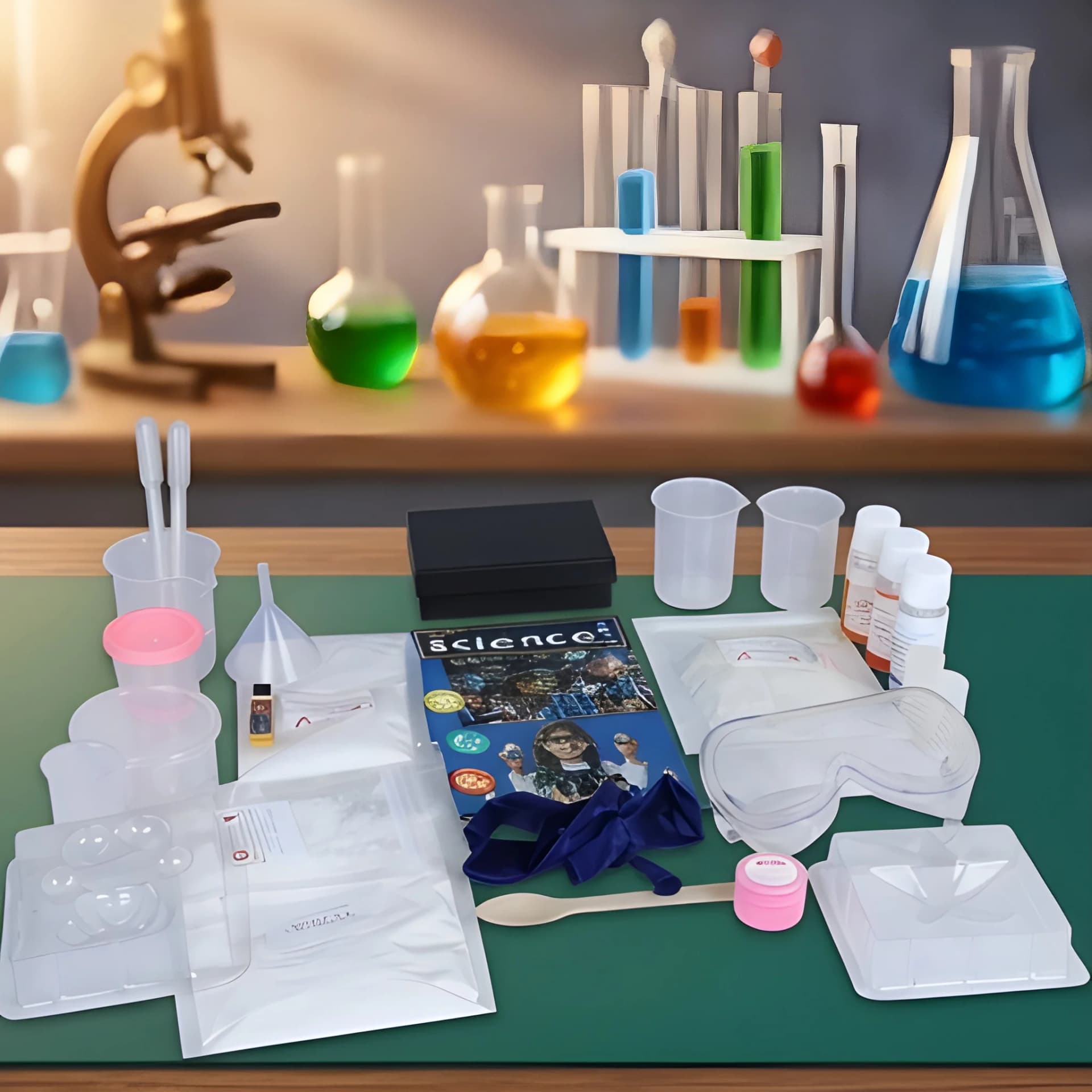 Science Experiments Kit – STEM Discovery Set for Kids – 155 experiments science kit