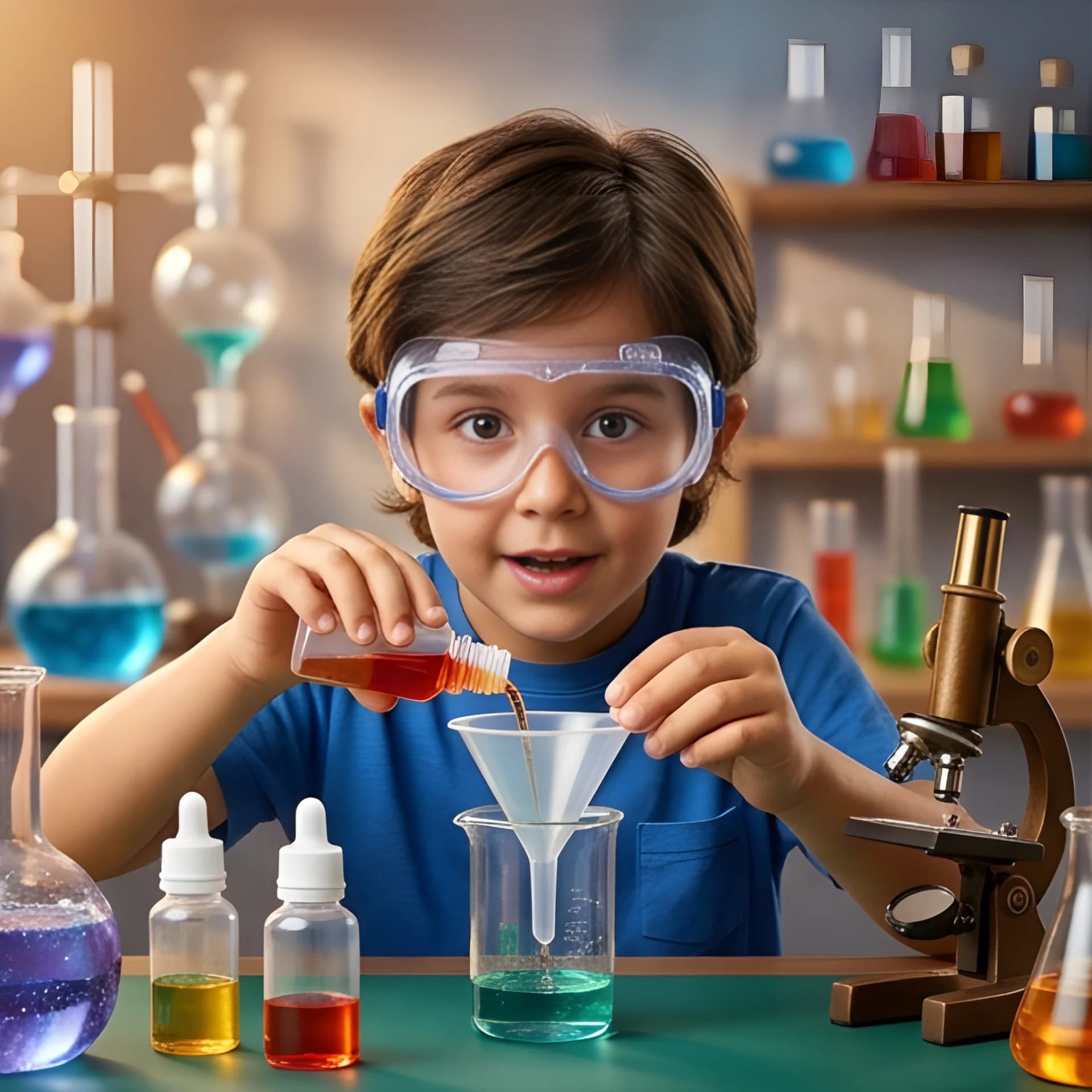 Science Experiments Kit – STEM Discovery Set for Kids – kids experiment kit