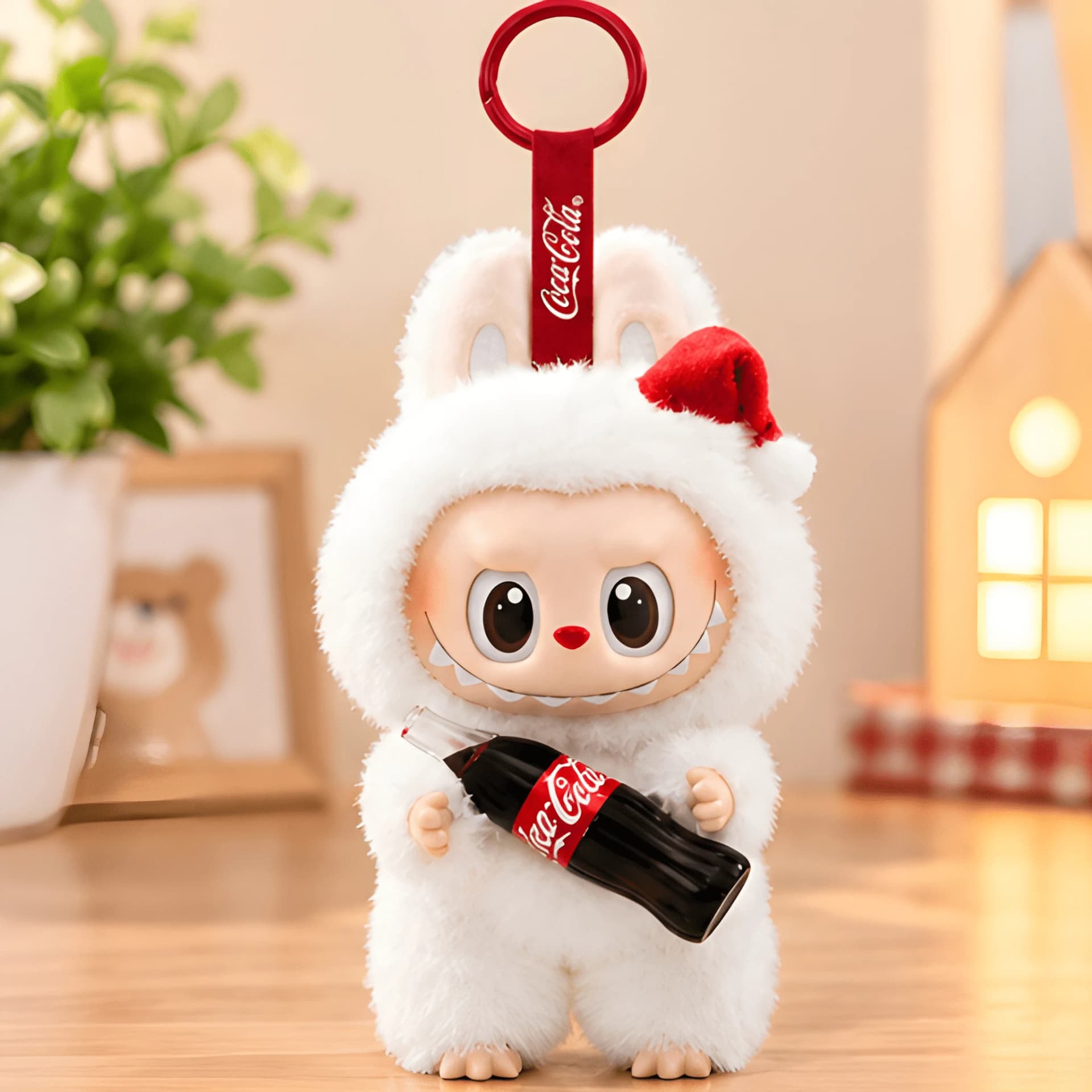 Coca-Cola Labubu Keychain – 2-Piece Collectible Figure Combo – labubu keychain combo