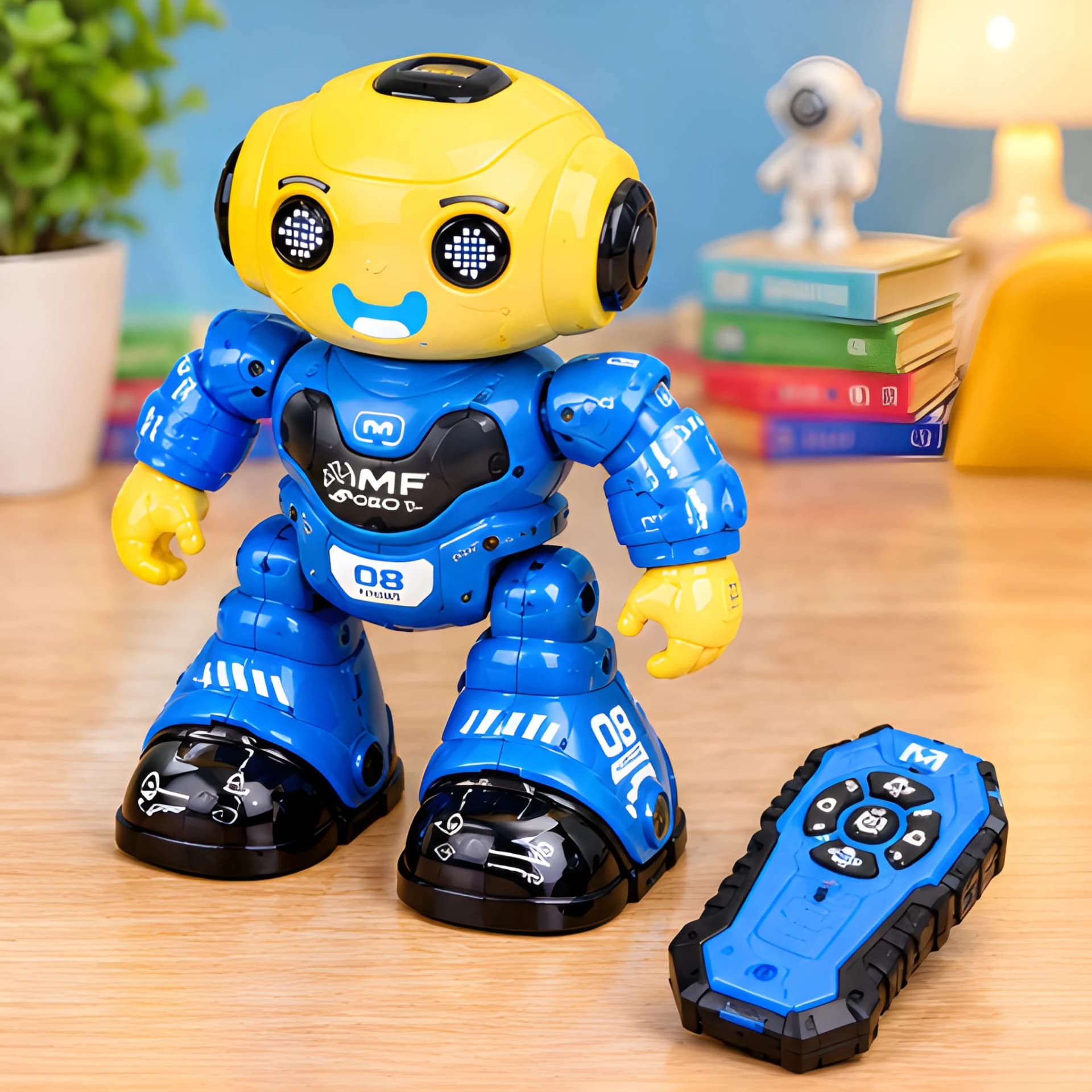 Smart Robot Toy – Remote Control Walking Robot with Lights & Music – robot toy for kids