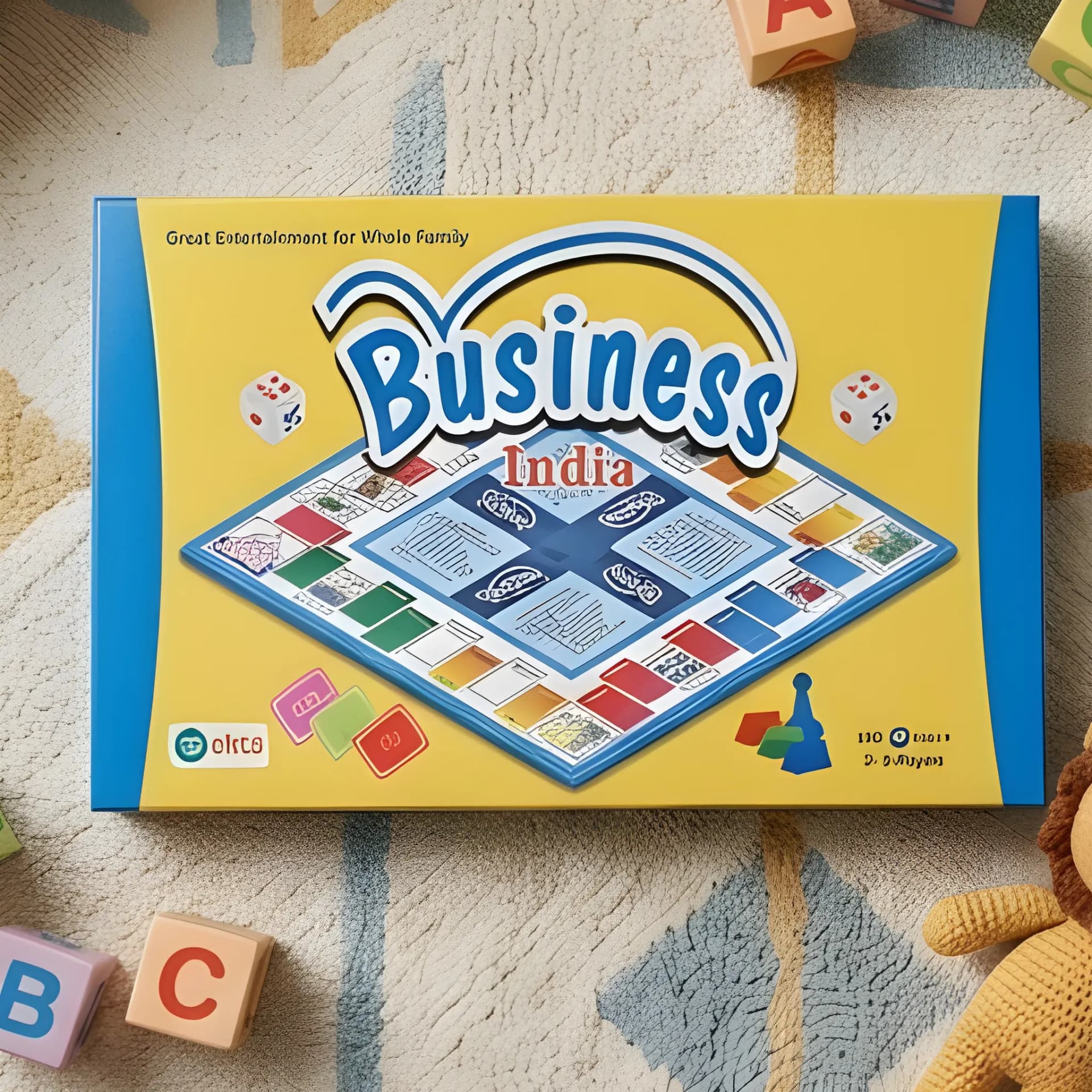 Business Board Game India – Family Money & Property Trading Game