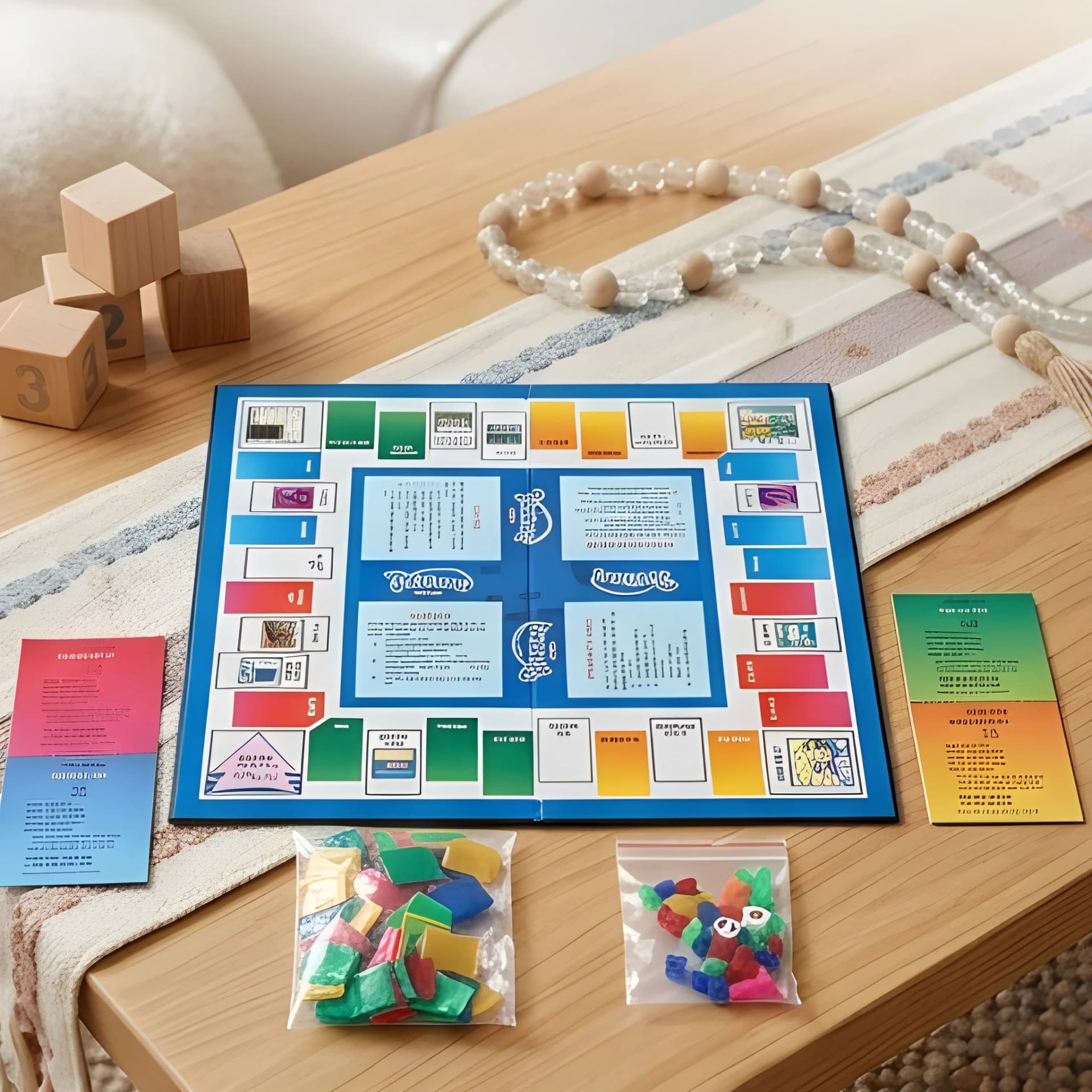 Business Board Game India – Family Money & Property Trading Game – view 2