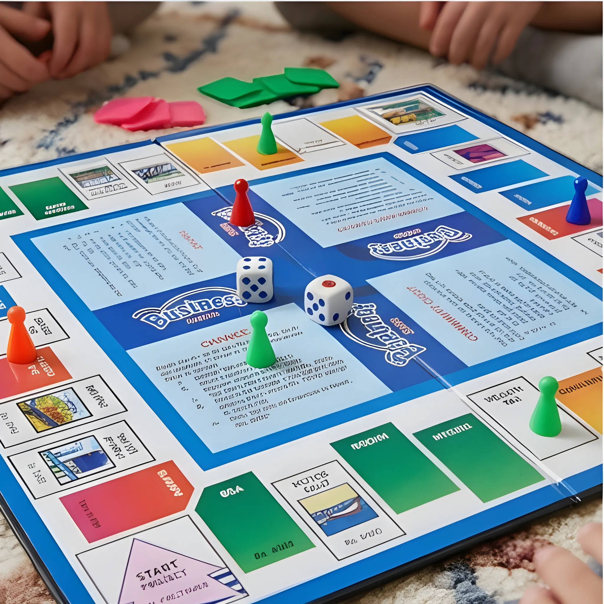 Business Board Game India – Family Money & Property Trading Game – money board game