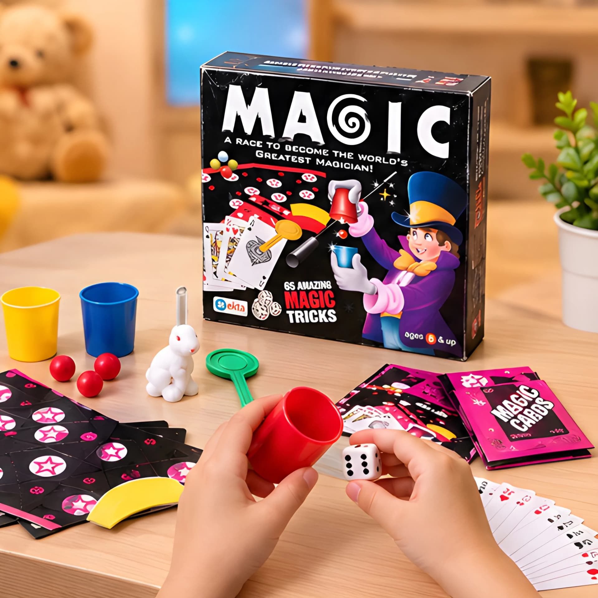 Magic Tricks Set for Kids – 65 Amazing Magic Tricks Kit – magic tricks for kids
