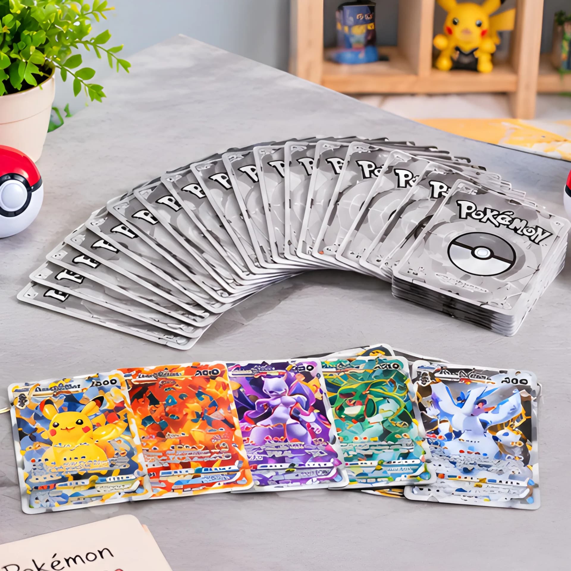 Pokémon Trading Card Game – Collectible Battle Cards for Kids & Fans – pok mon trading cards