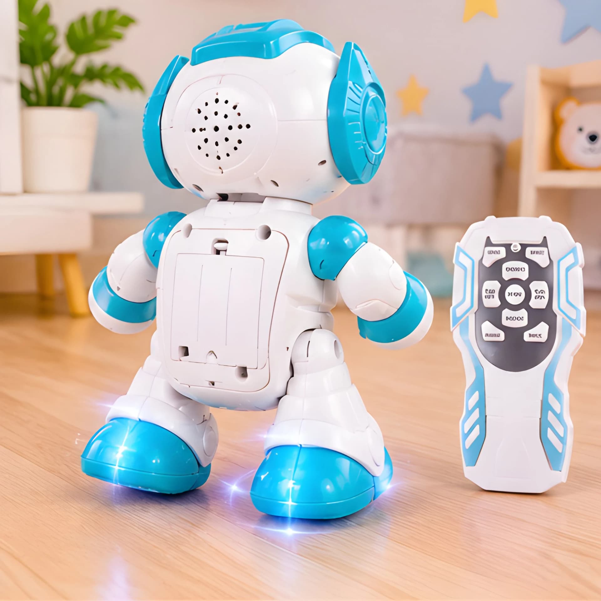 Robot Toy for Kids – Remote Control Robot with Launching Disc – remote control robot toy
