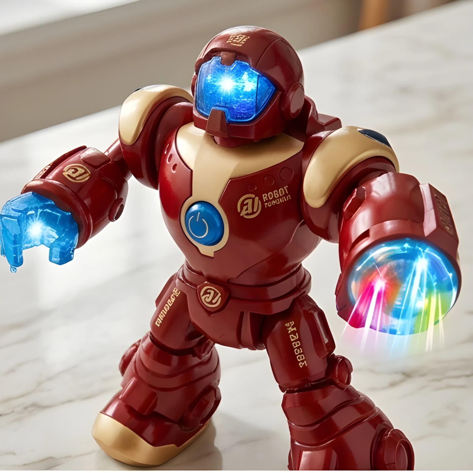 Remote Control Robot Toy with Light Effects – interactive robot toy