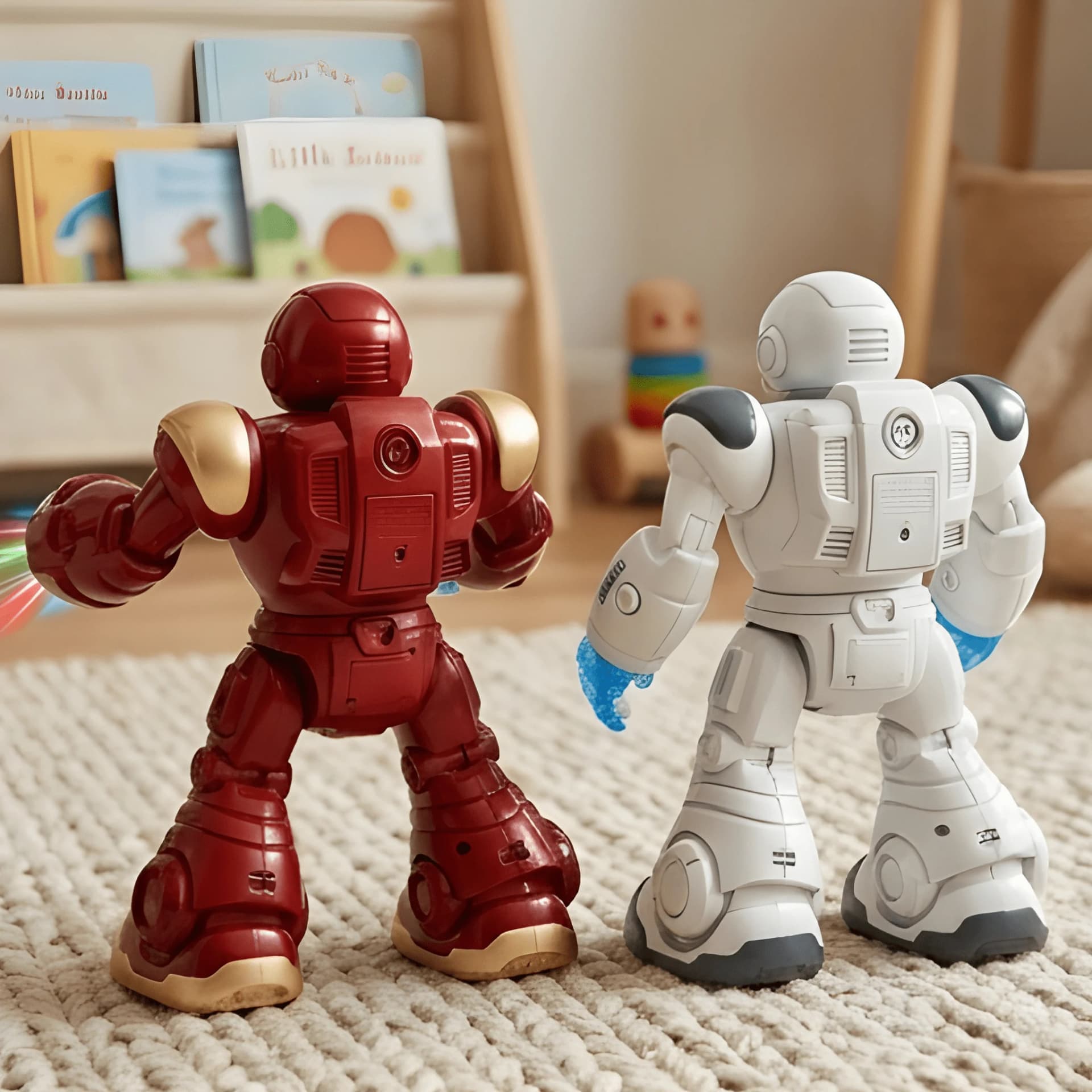 Remote Control Robot Toy with Light Effects – light up robot toy