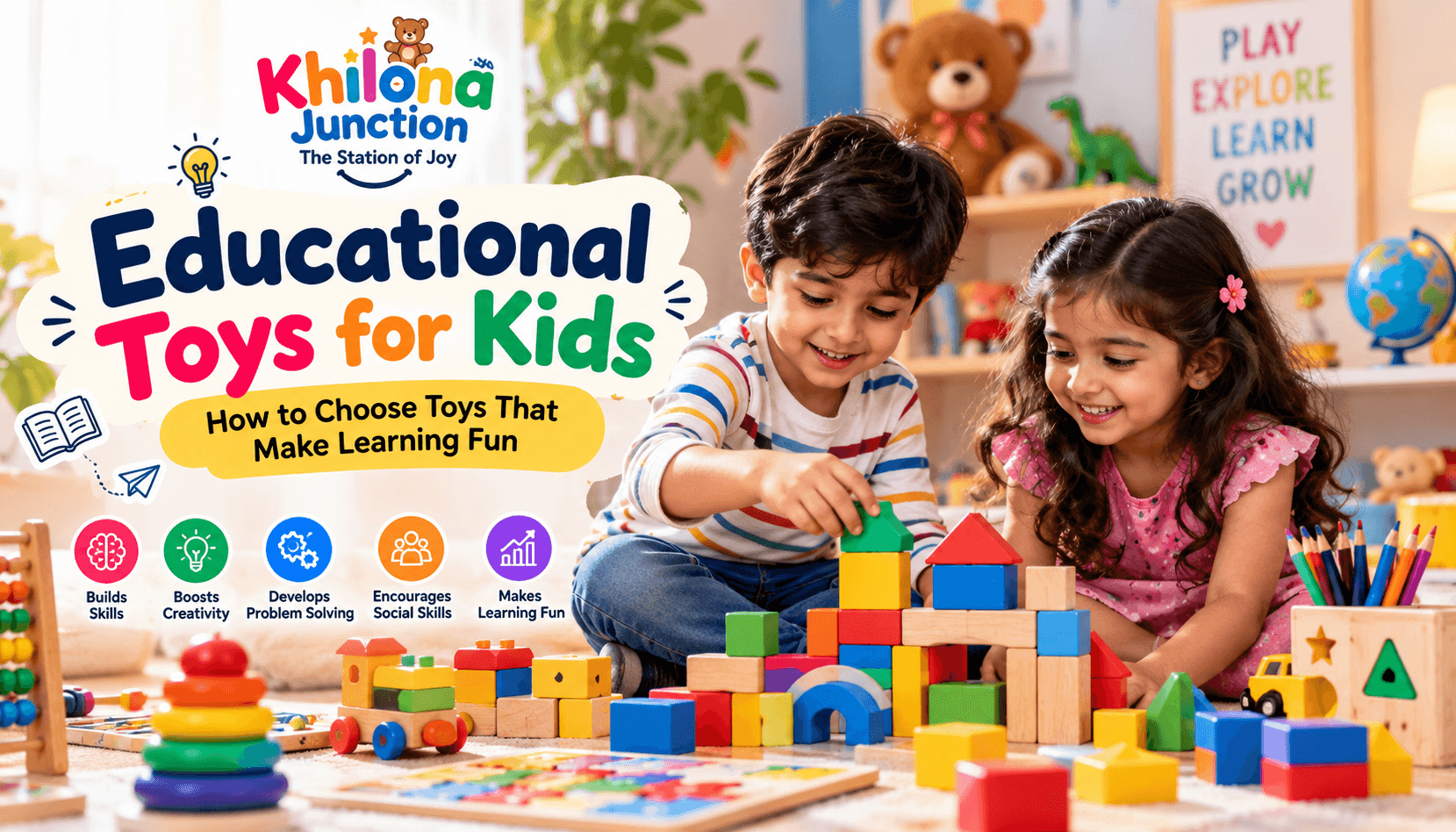 Educational Toys for Kids: How to Choose Toys That Make Learning Fun