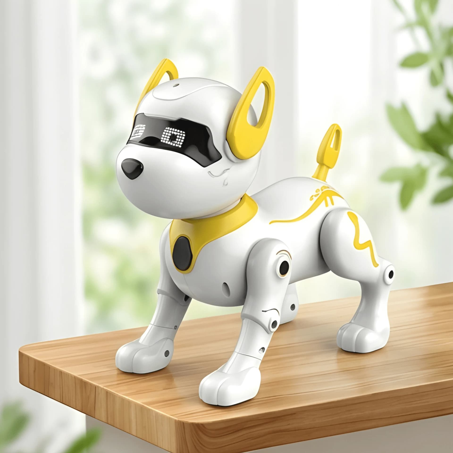 Stunt Dance Robot Dog Toy with Remote | Rechargeable RC Robot Puppy with Sound & Light