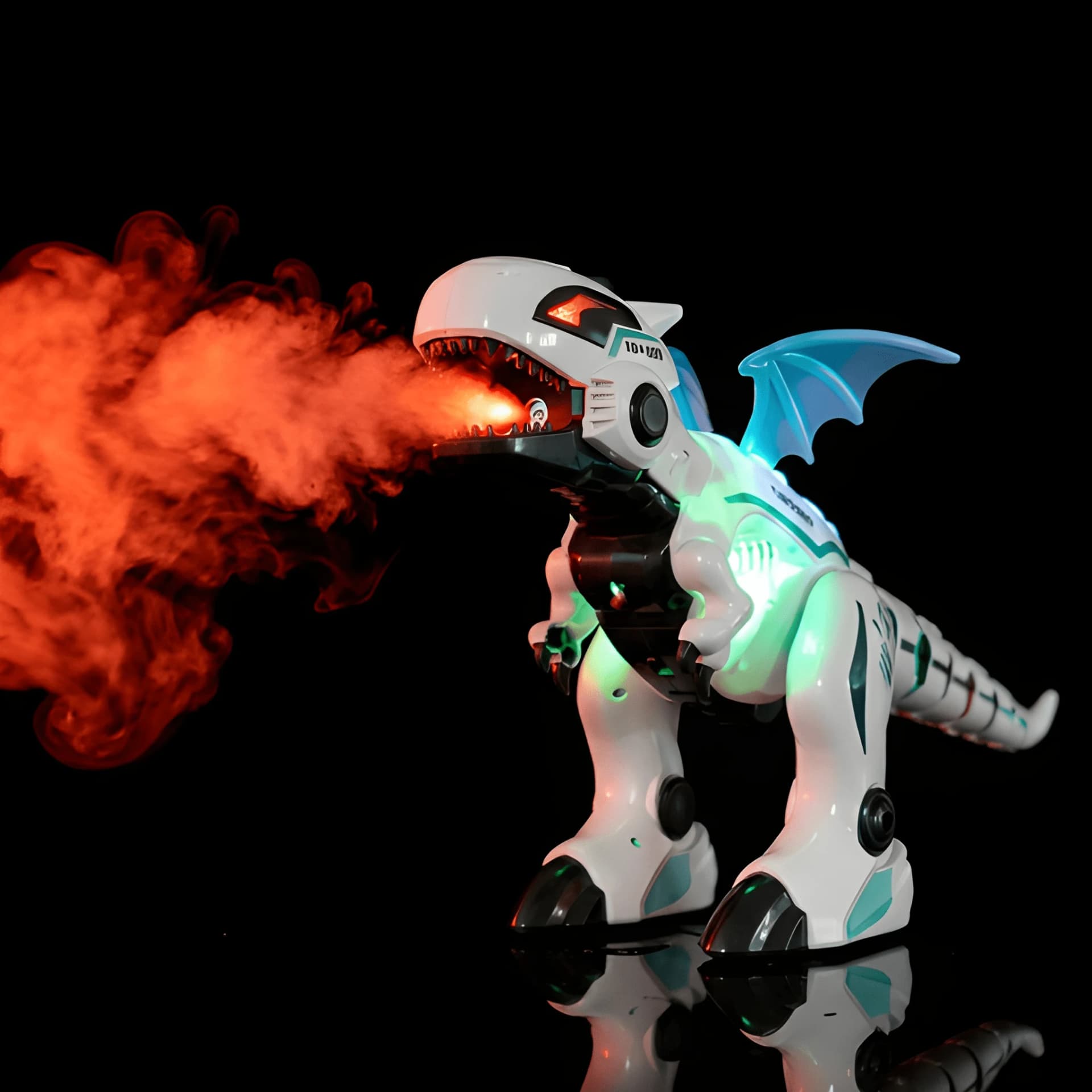 Remote Control Dinosaur Toy with Smoke Effect | Walking Dragon Dinosaur with Lights & Sound – walking dinosaur toy