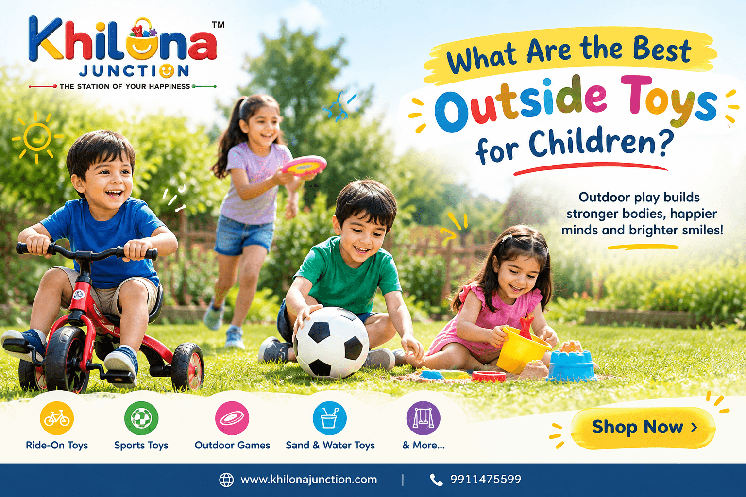 What Are the Best Outside Toys for Children?