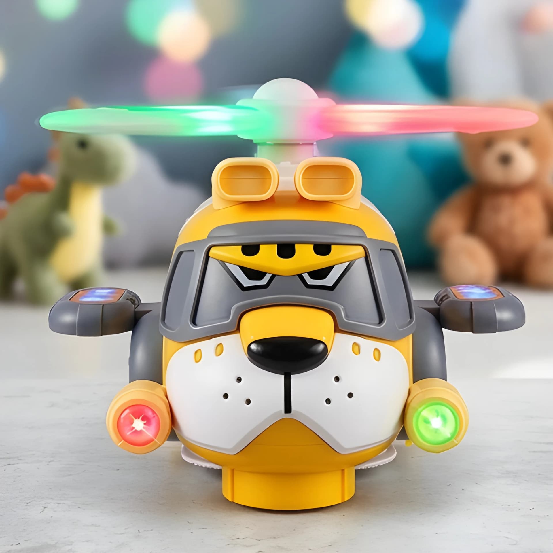 Helicopter Toy for Kids with Music, Lights & 360° Rotation – musical helicopter toy
