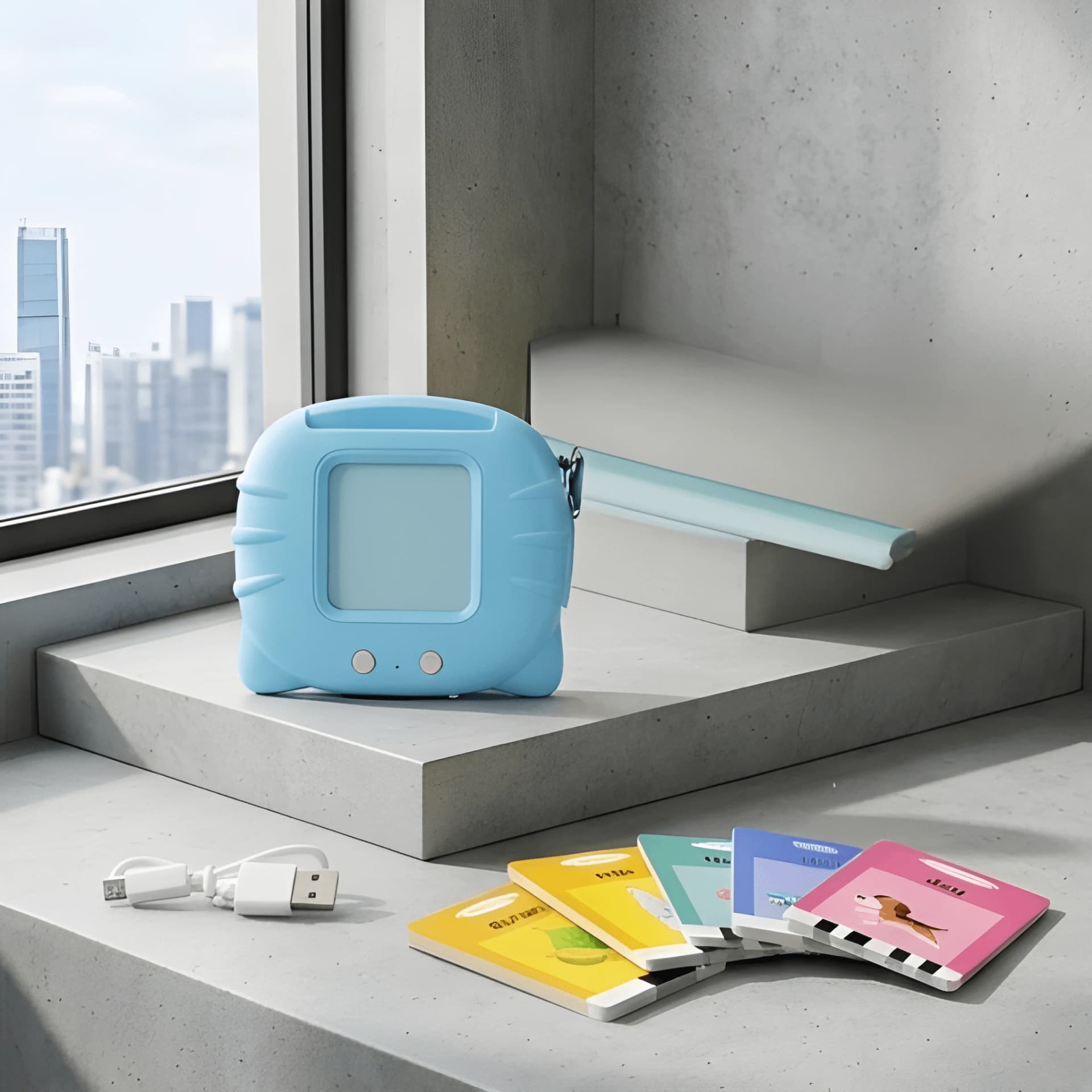 Rechargeable Learning Card Reader Toy – early learning toy for toddlers 2