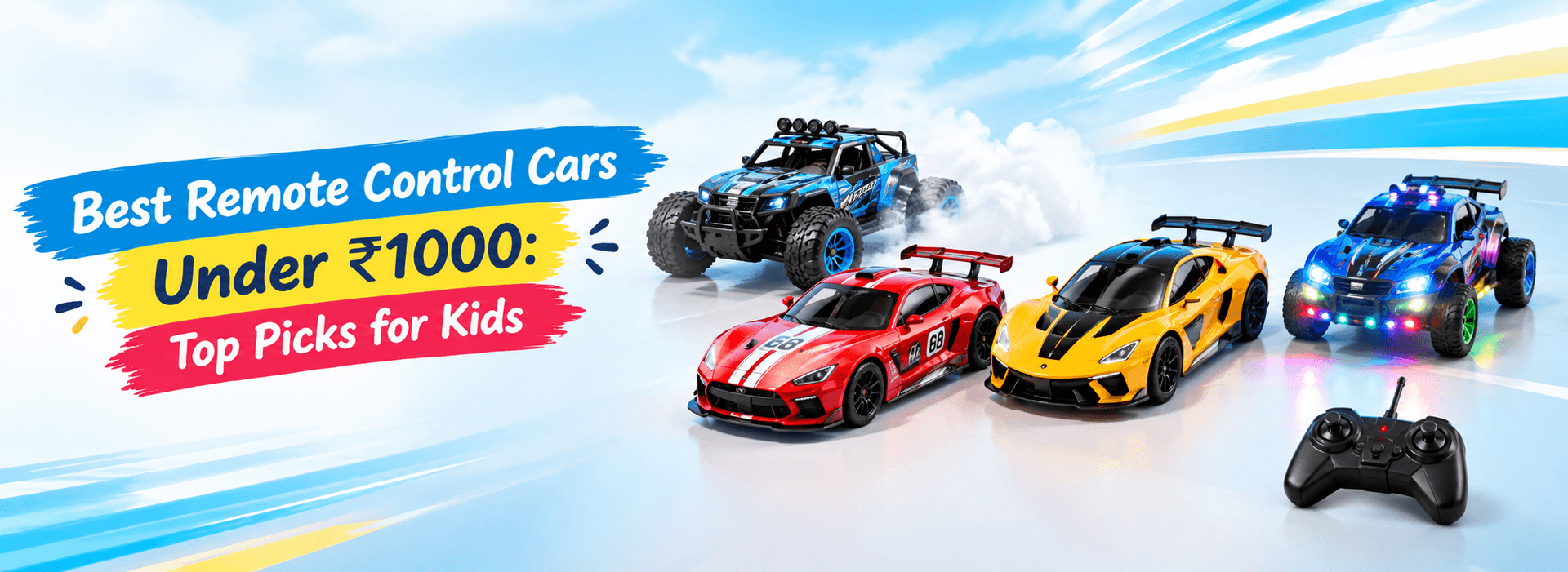 Best Remote Control Cars Under ₹1000: Top Picks for Kids