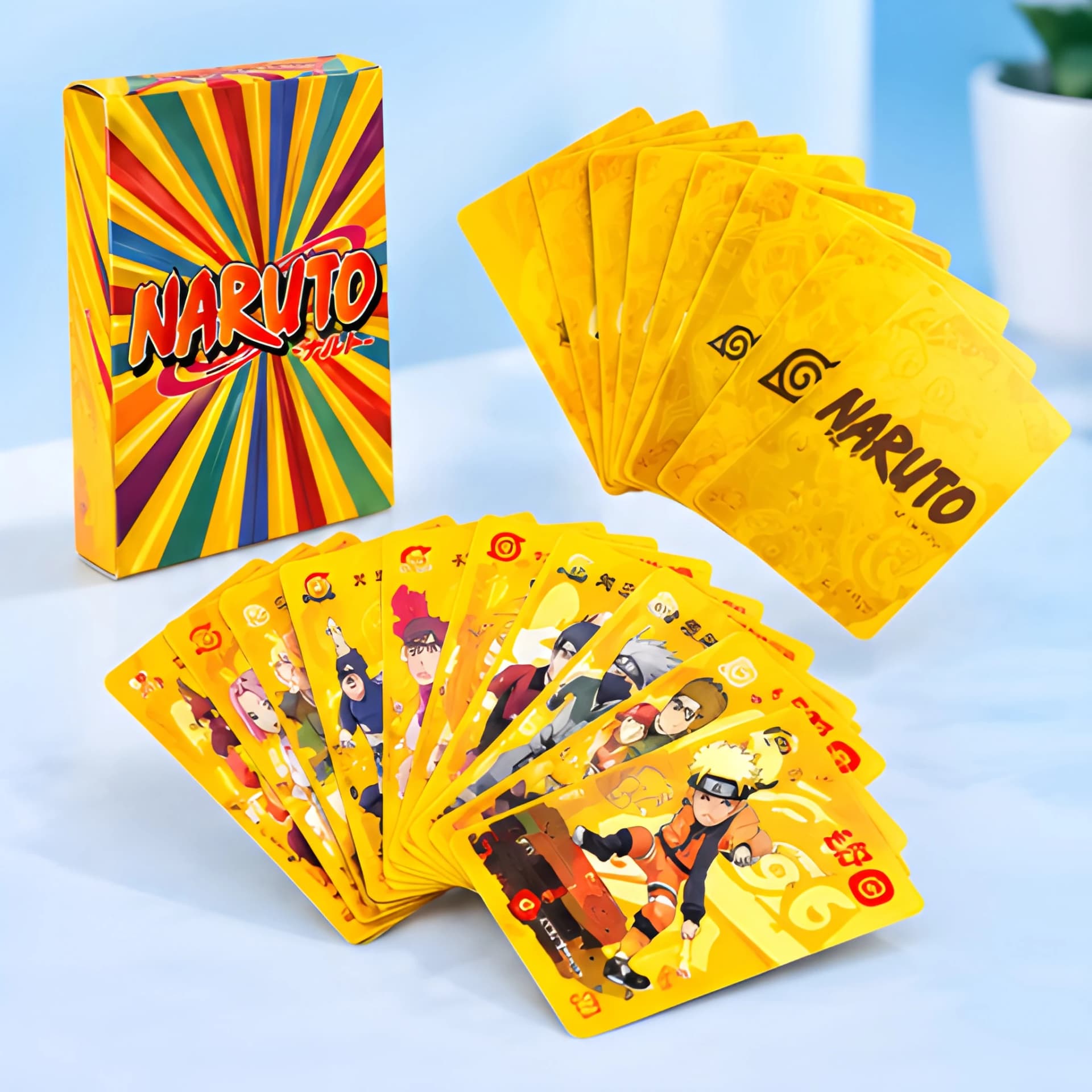 Naruto Golden Anime Playing Cards – 55 PCS
