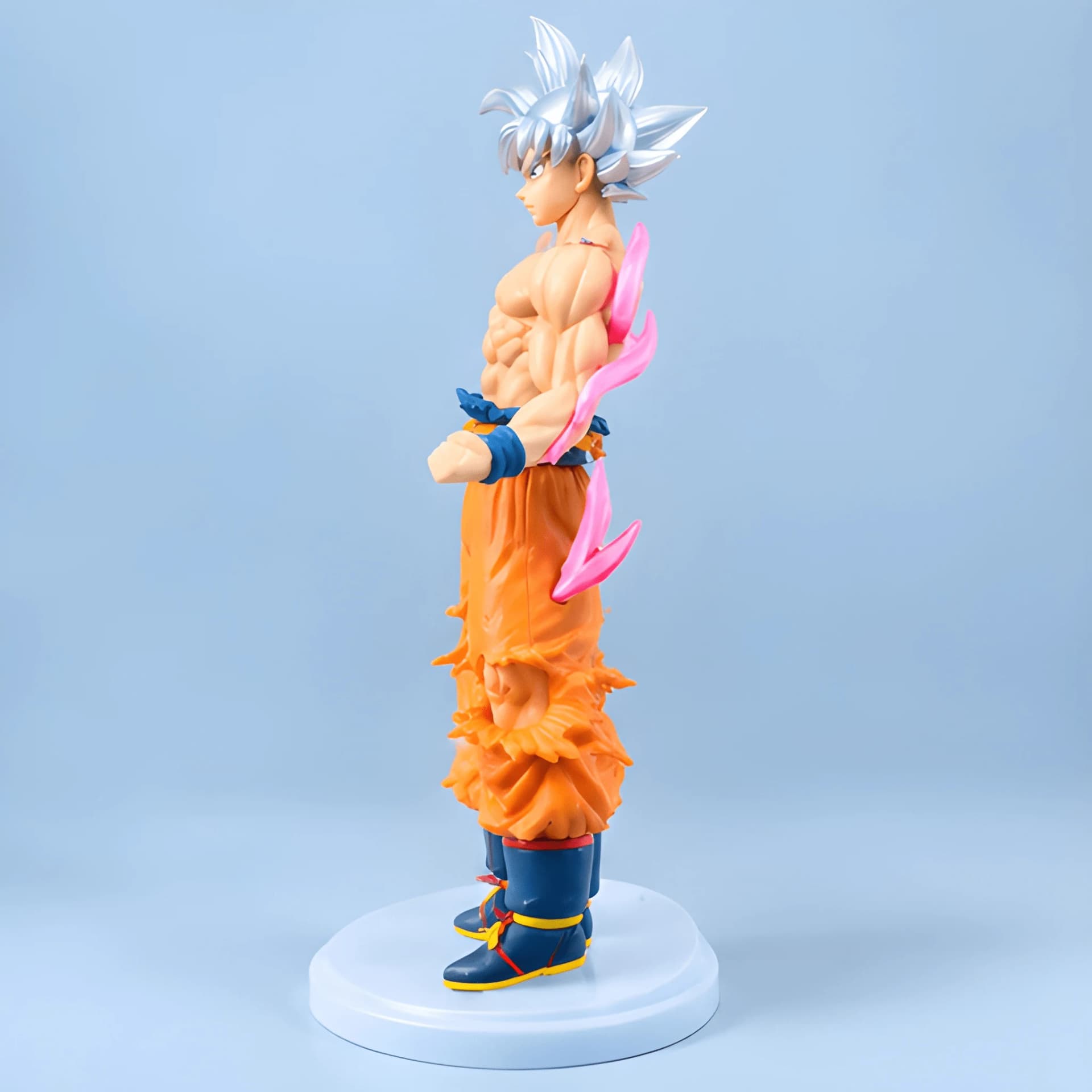 Dragonball Anime Goku Ultra Instinct Floating Large Action Figure – anime warrior figure