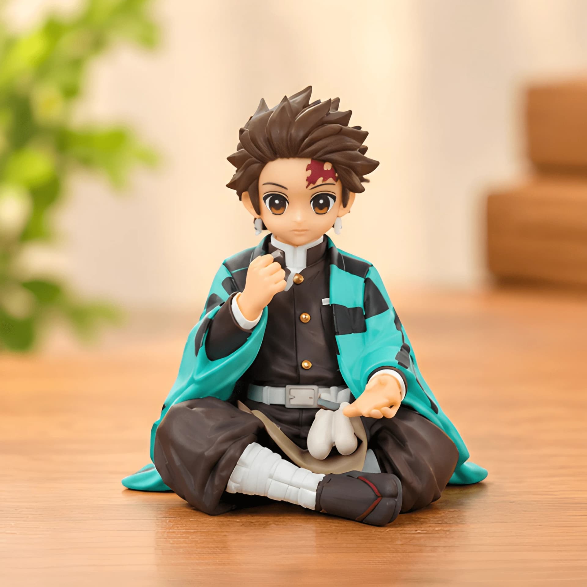 Tanjiro Sitting Demon Slayer Anime Figure