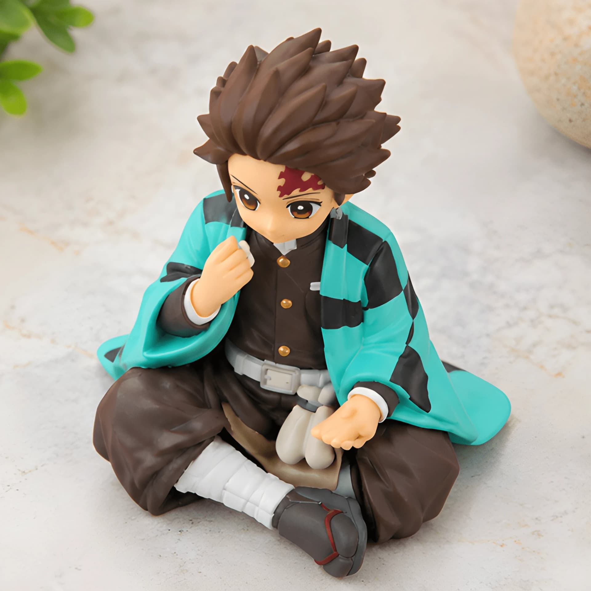 Tanjiro Sitting Demon Slayer Anime Figure – tanjiro kamado anime figure