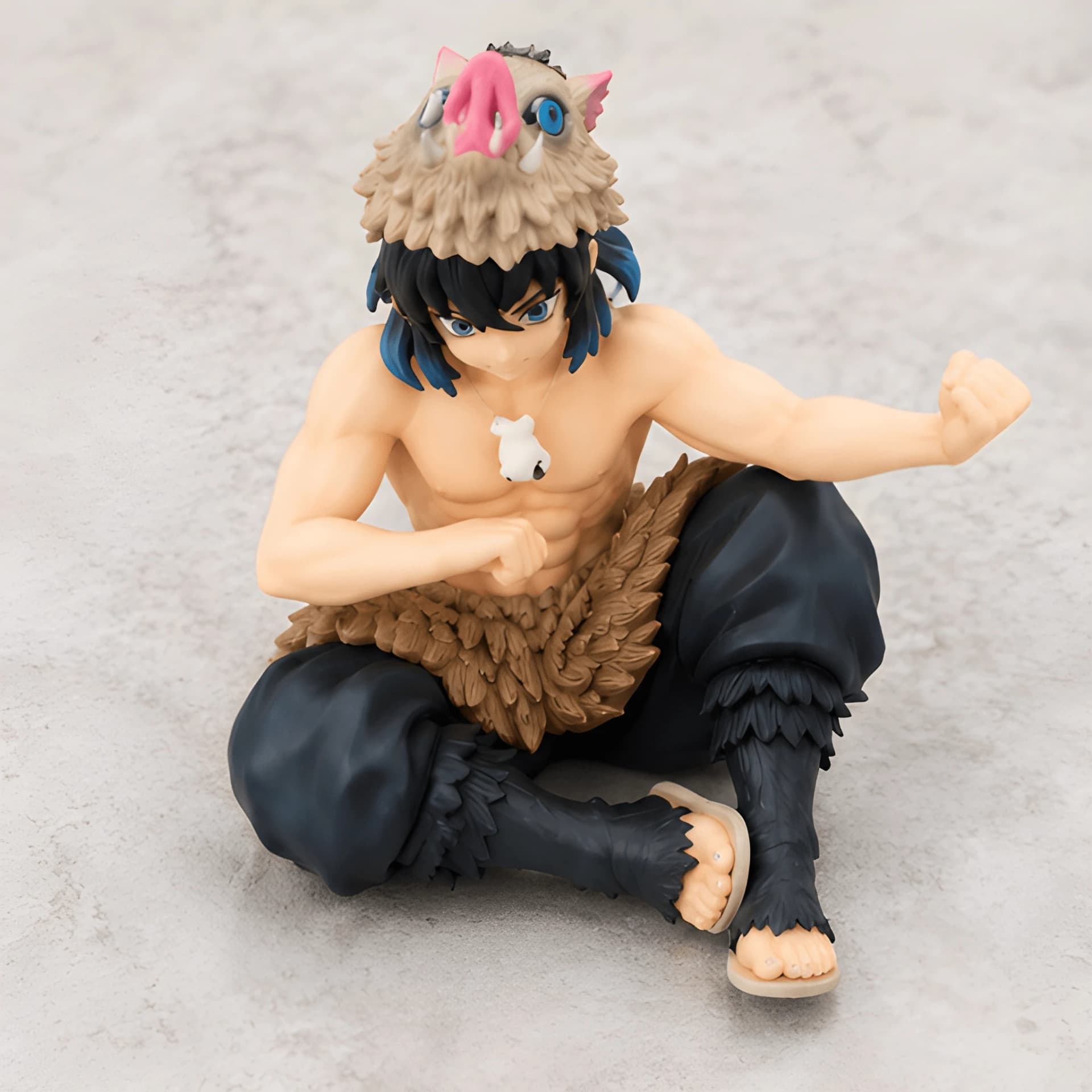 Inosuke Sitting Demon Slayer Anime Figure – demon slayer anime figure 3