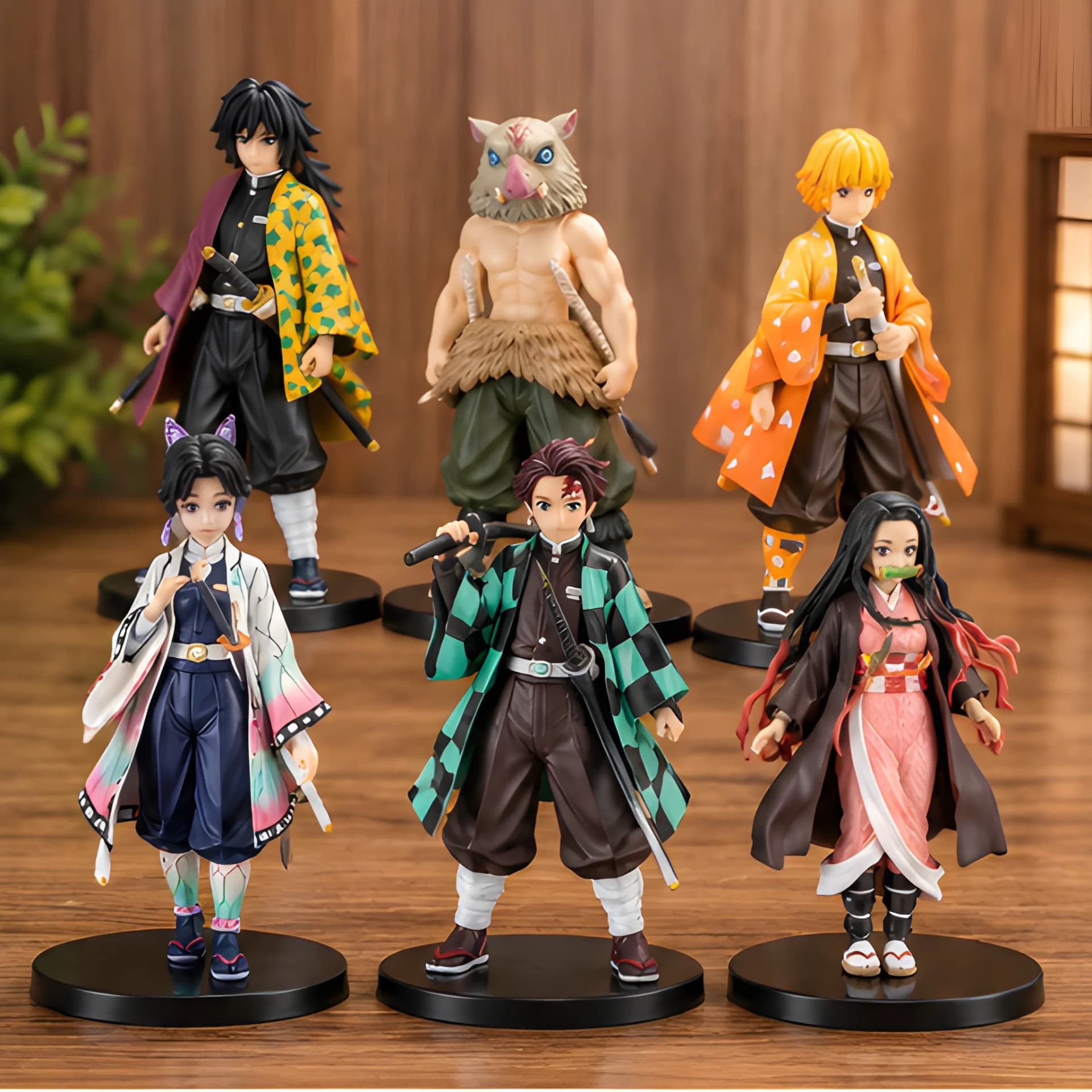 Demon Slayer Set of 6 Action Figures – demon slayer action figures 2