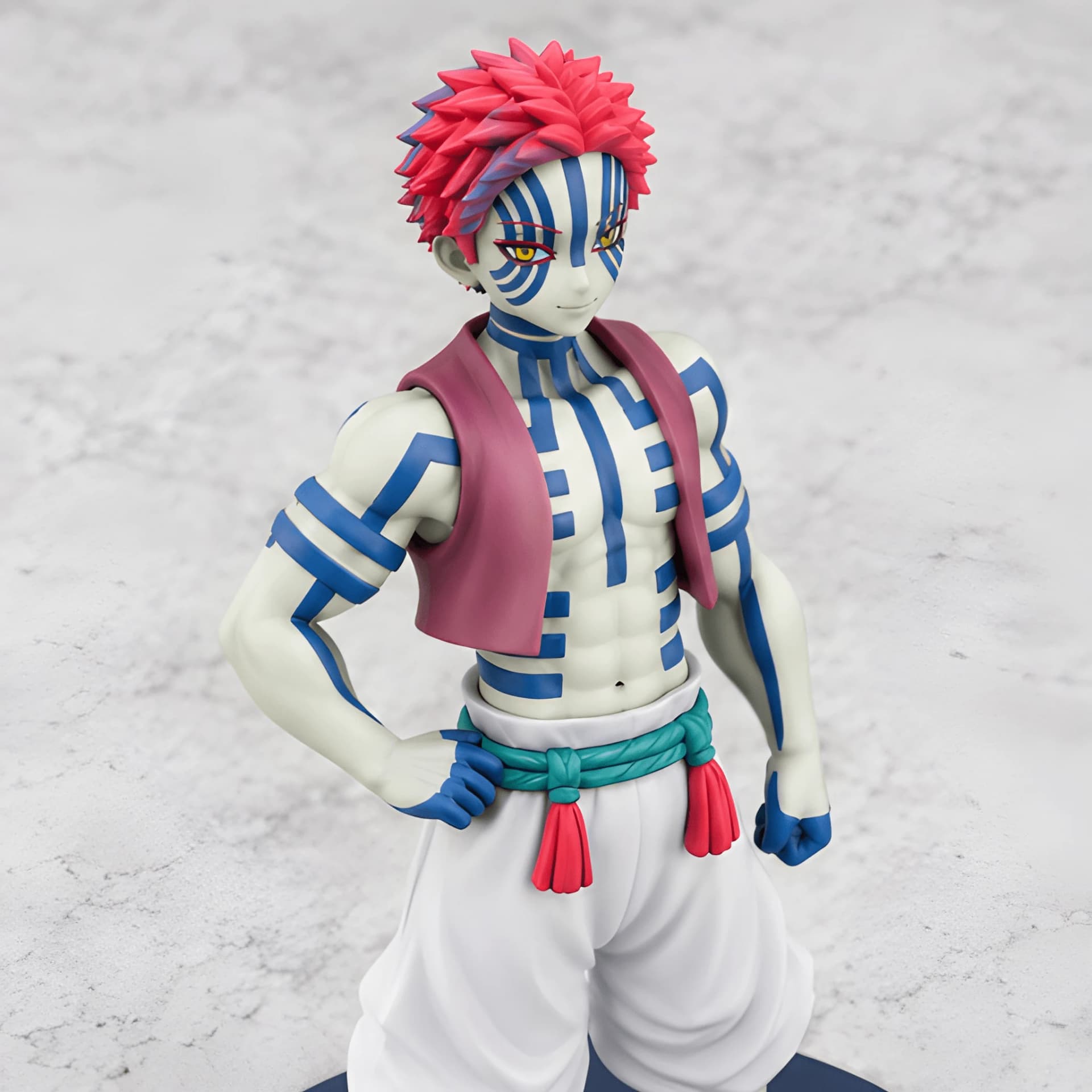 Akaza Demon Slayer Anime Figure – akaza demon slayer figure