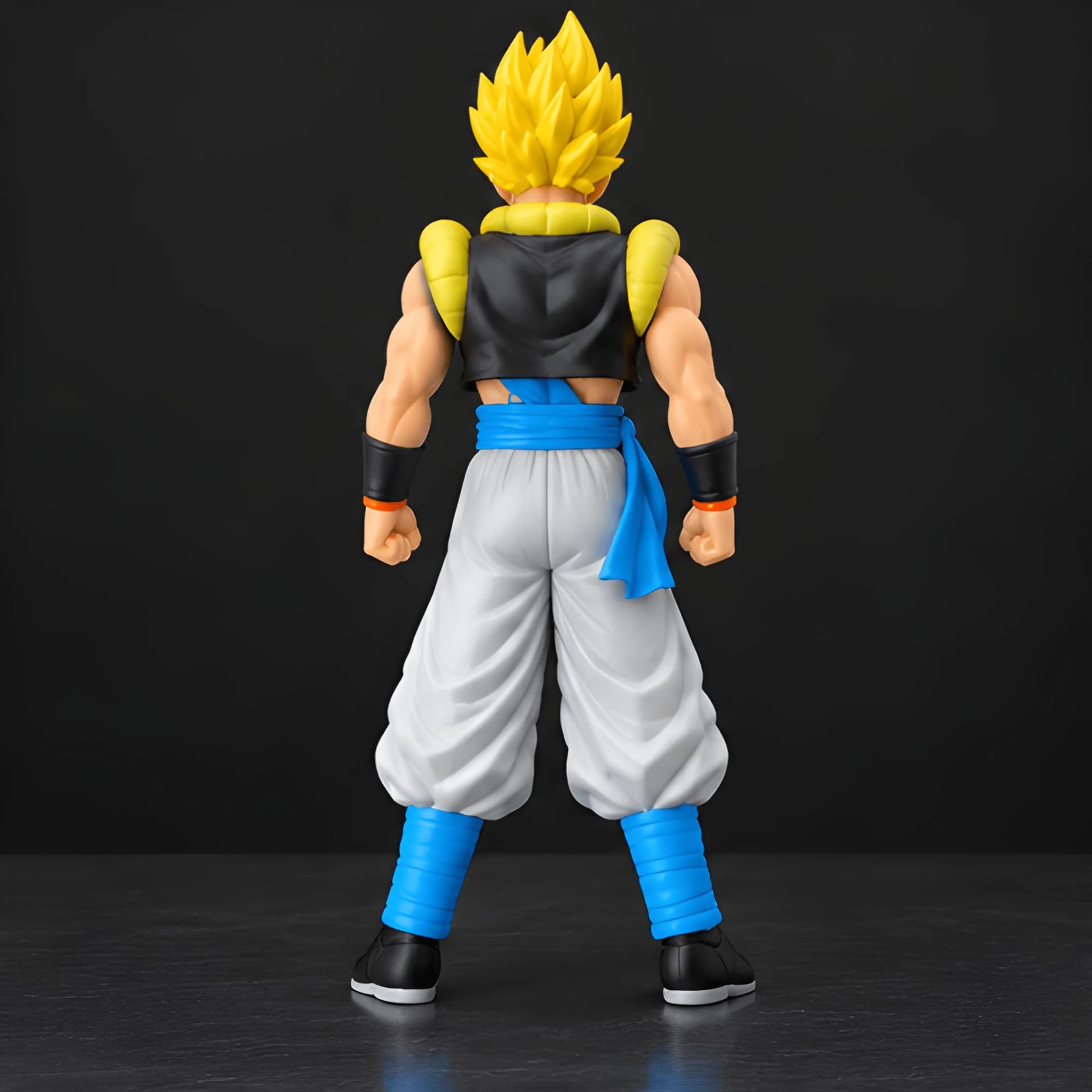 Dragon Ball Gogeta Yellow Hair Large Action Figure – gogeta anime figure