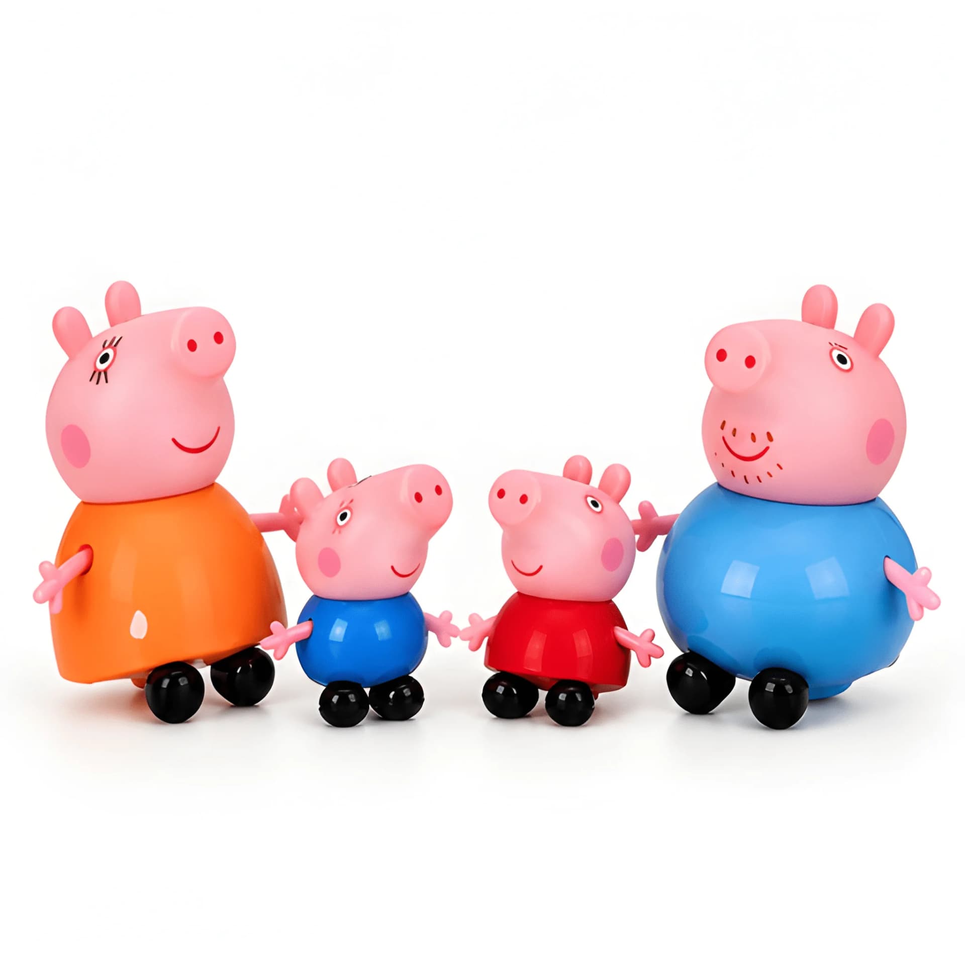Peppa Pig Family Figure Set – 4 Pieces – peppa pig family set